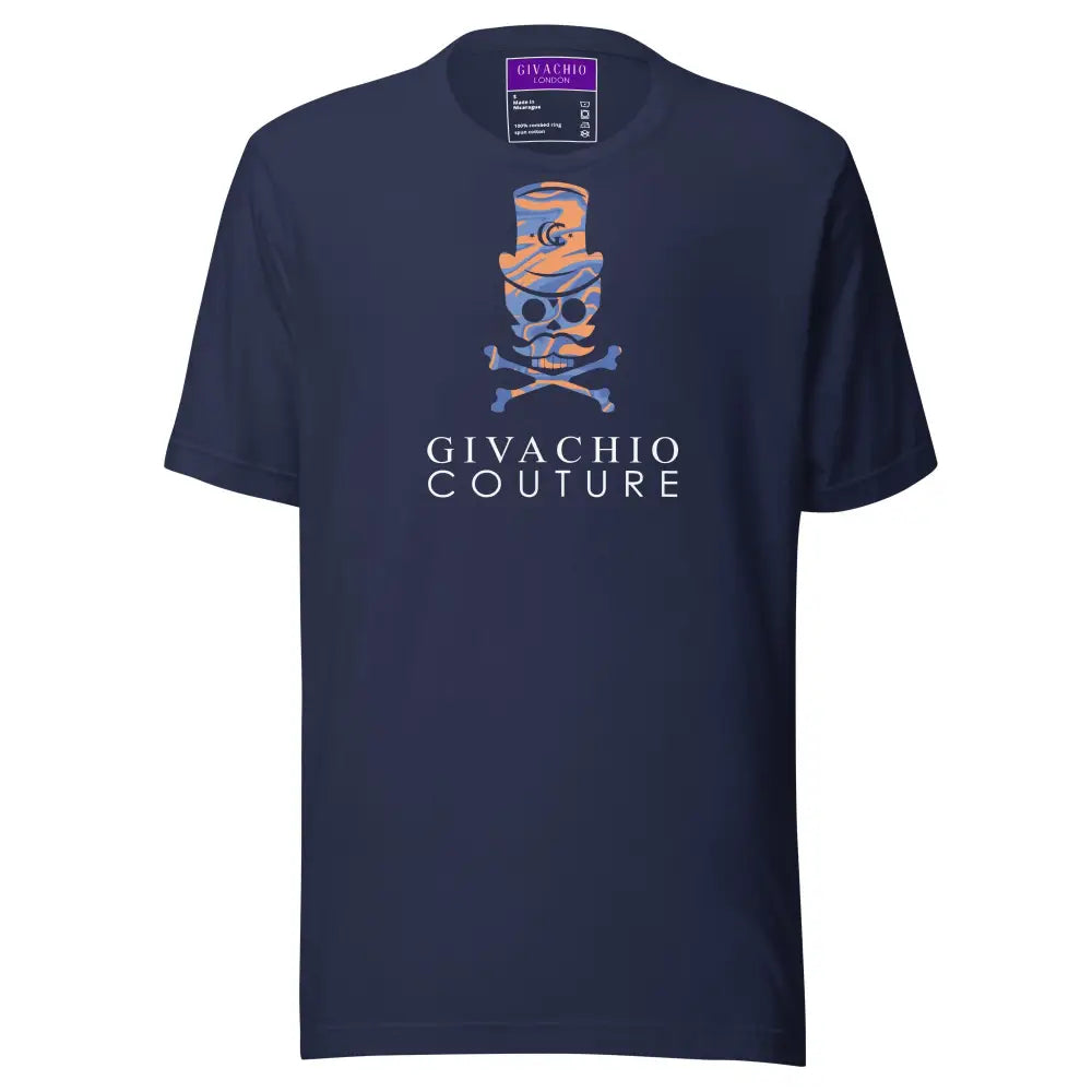 Dab Skull T-Shirt - Navy / S - T-Shirts