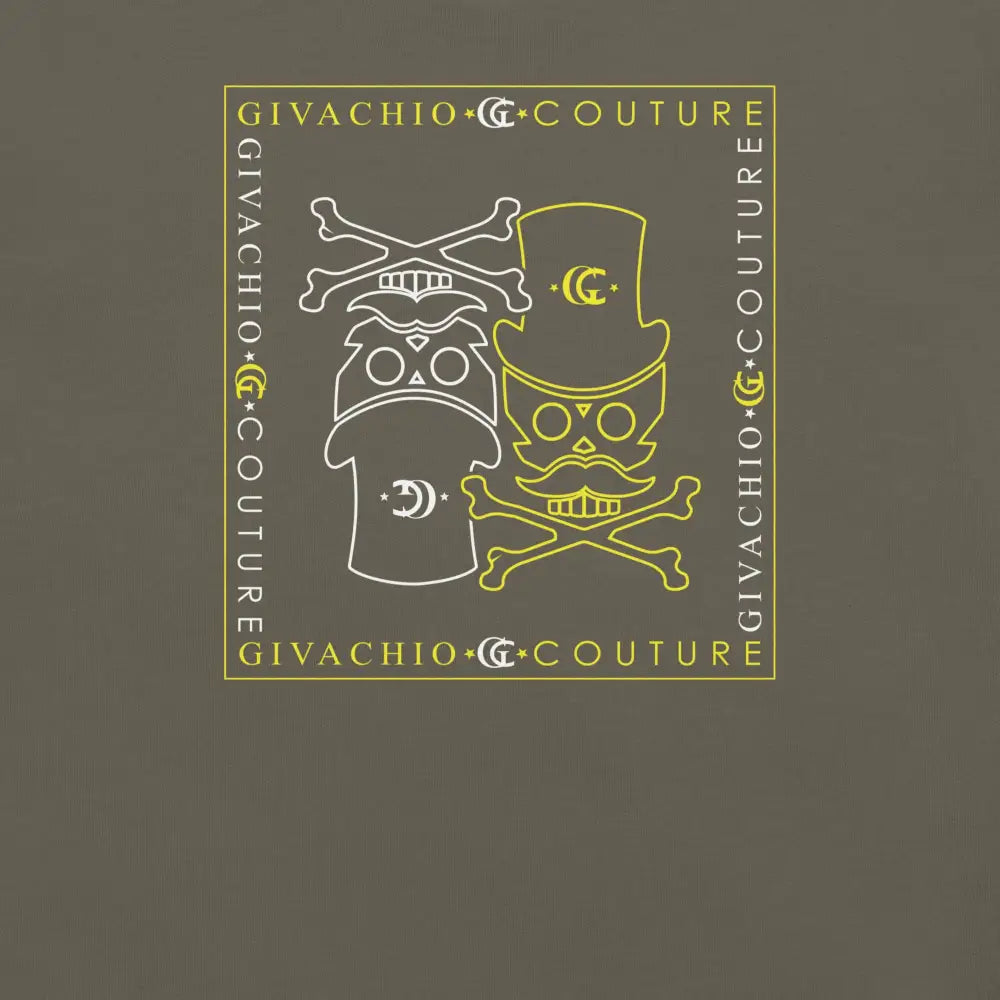 Designer Clothing London | Atomic Skull T-Shirt | Givachio - T-Shirts