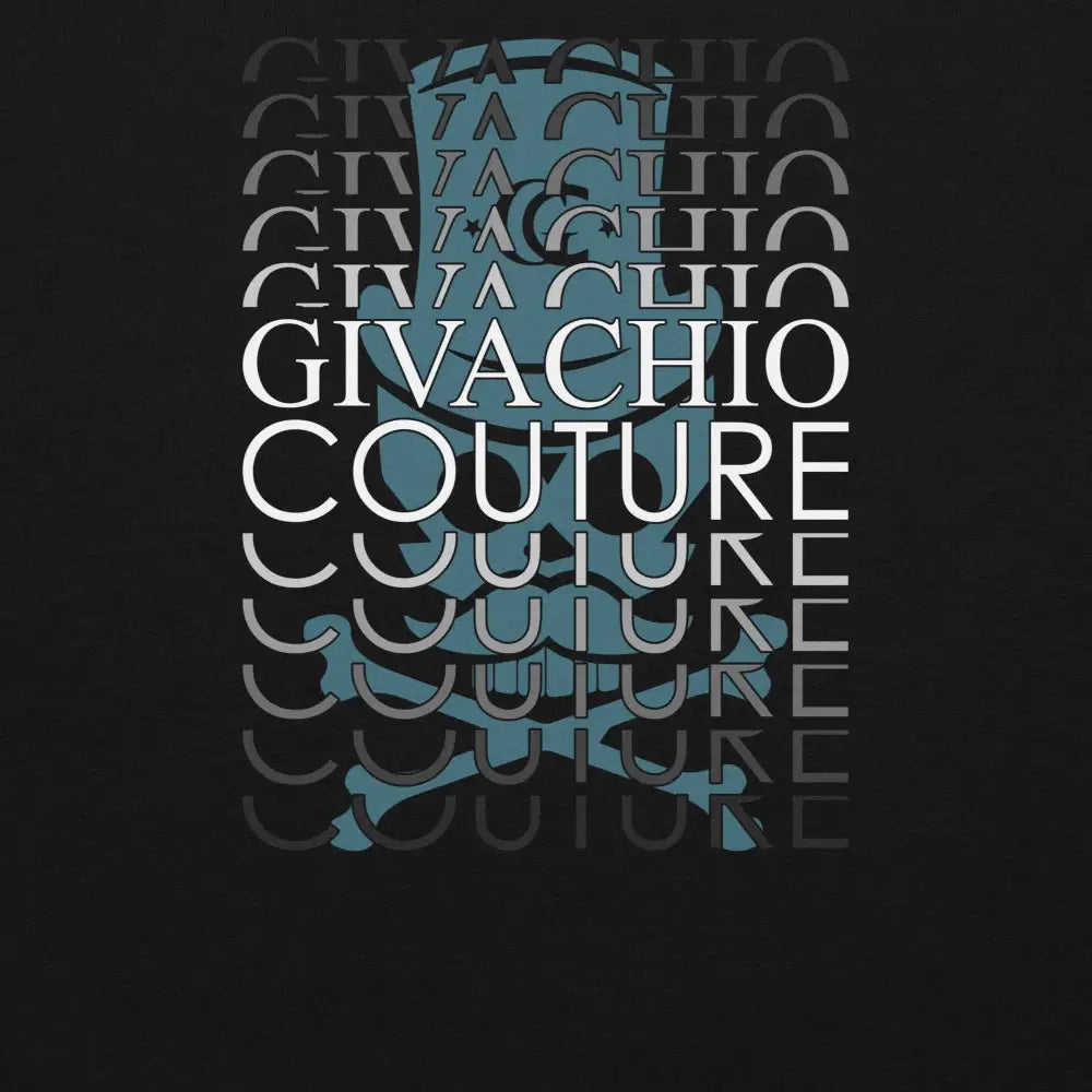 Designer Clothing London | Black Casual Skull knot Hoodie | Givachio