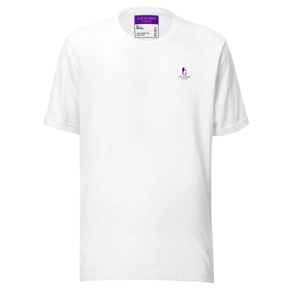 Designer Clothing London | G Swish Hat Purple T-Shirt | Givachio - White / S - T-Shirts