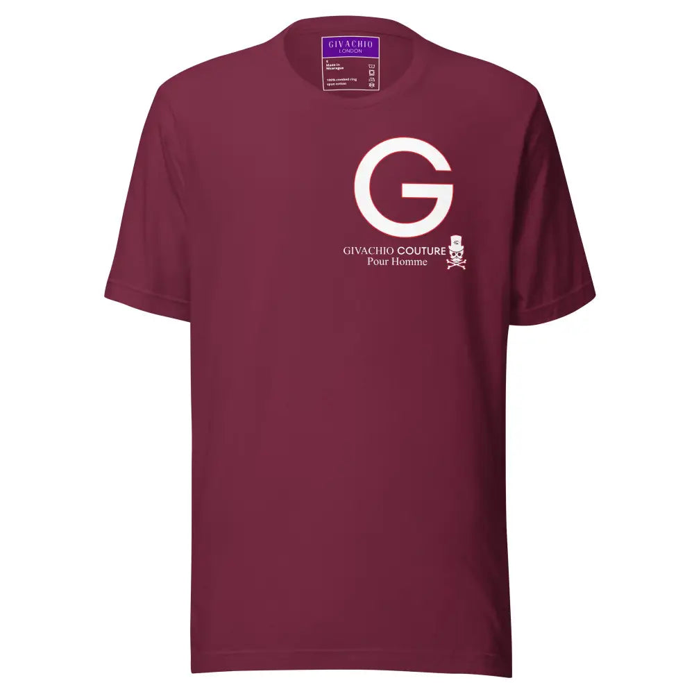 G Homme T-Shirt - Maroon / S - T-Shirts