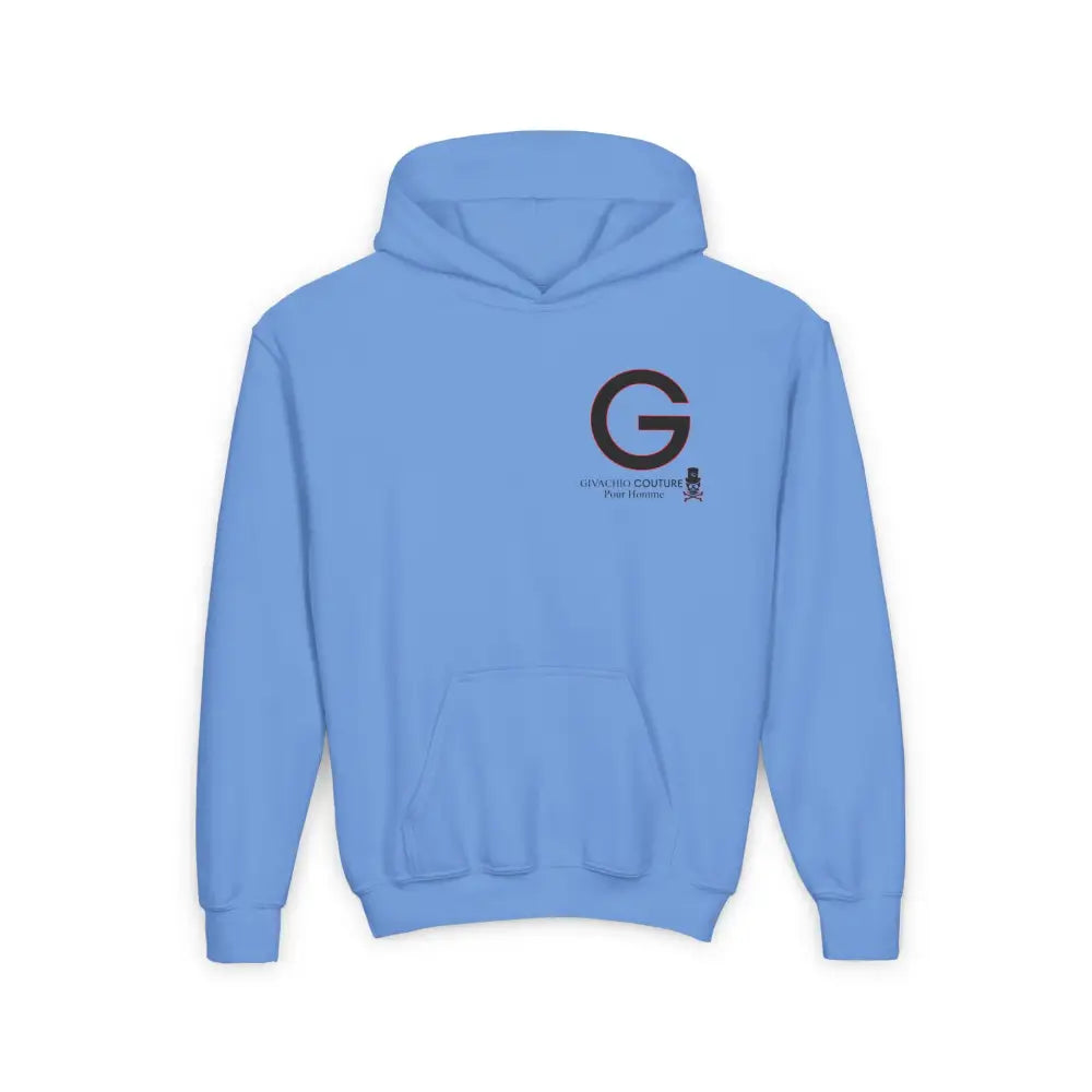 G Homme Youth Hoodie - S / Carolina Blue - Kids clothes