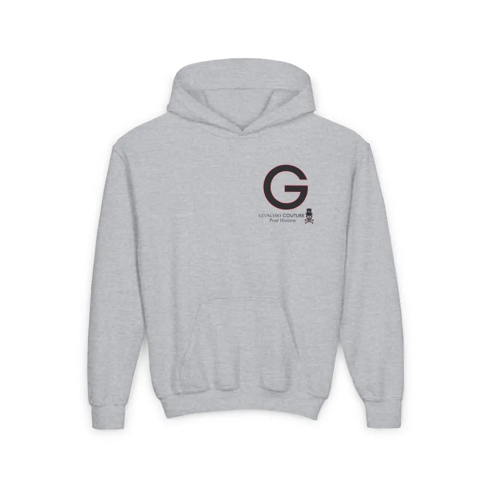 G Homme Youth Hoodie - S / Sport Grey - Kids clothes
