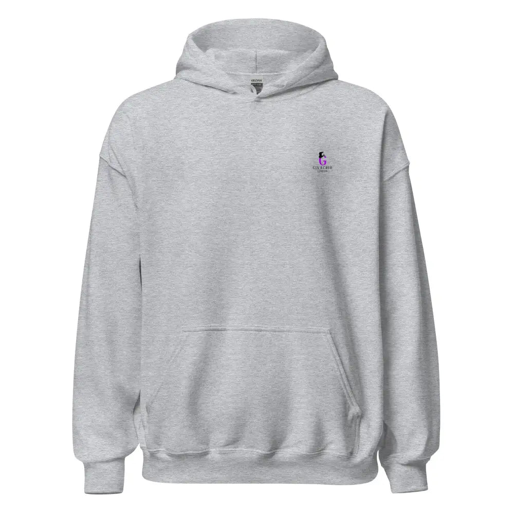 G Swish Hat Purple Hoodie - Sport Grey / S