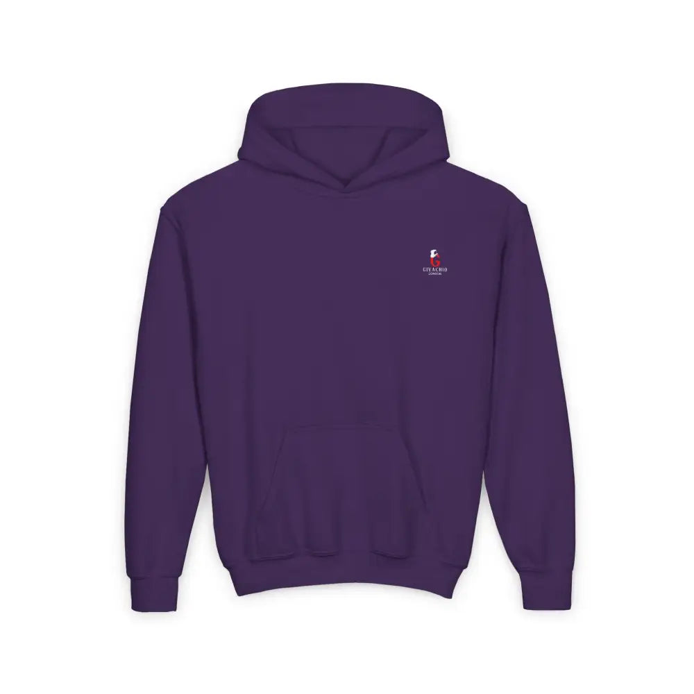 G Swish Hat Red Youth Hoodie - S / Purple - Kids clothes