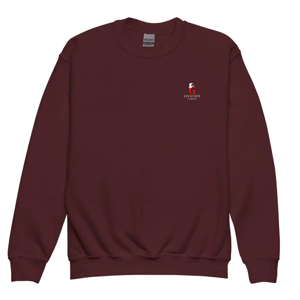 G Swish Hat Red Youth Sweatshirt - Maroon / XS