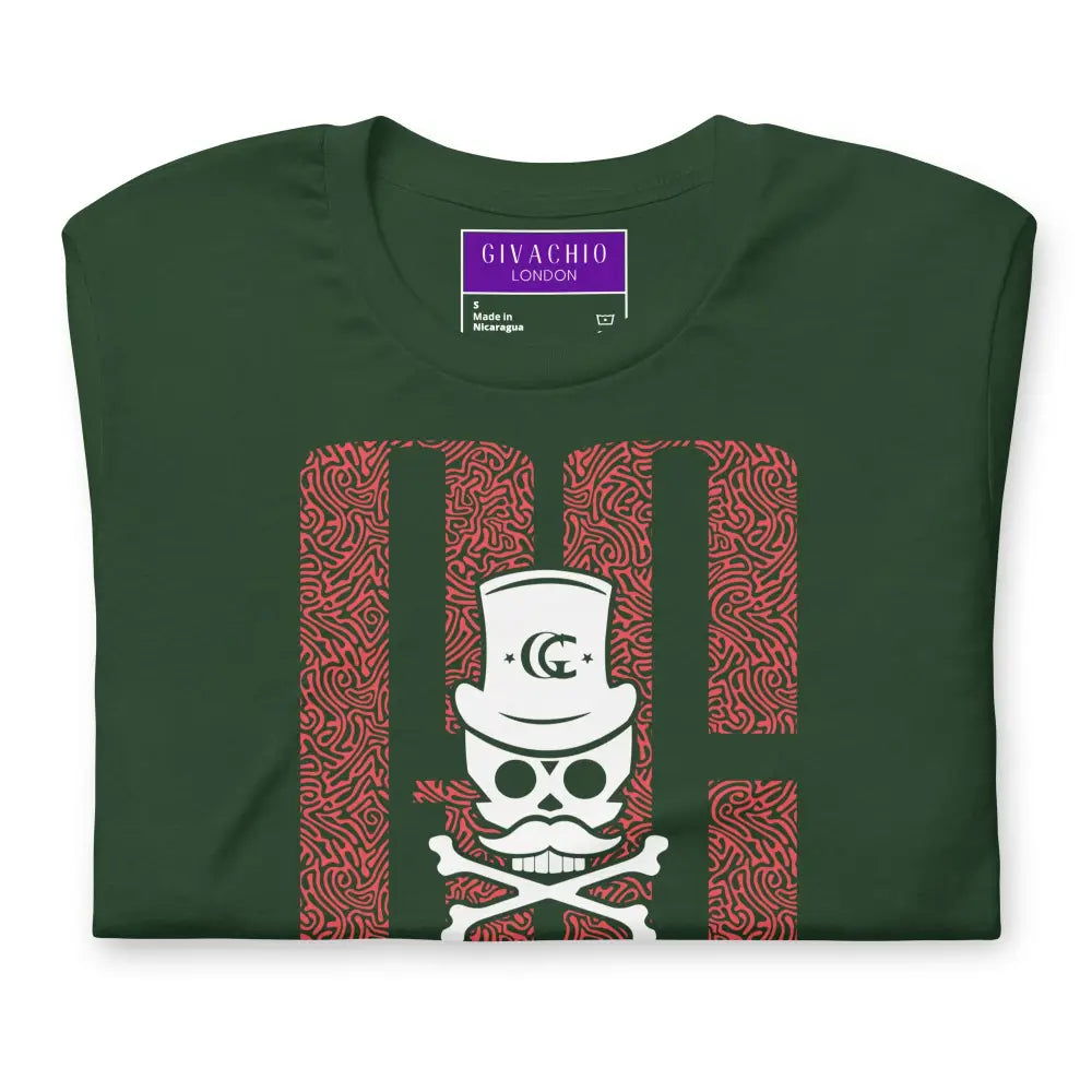 Ghost White Skull T-Shirt - T-Shirts