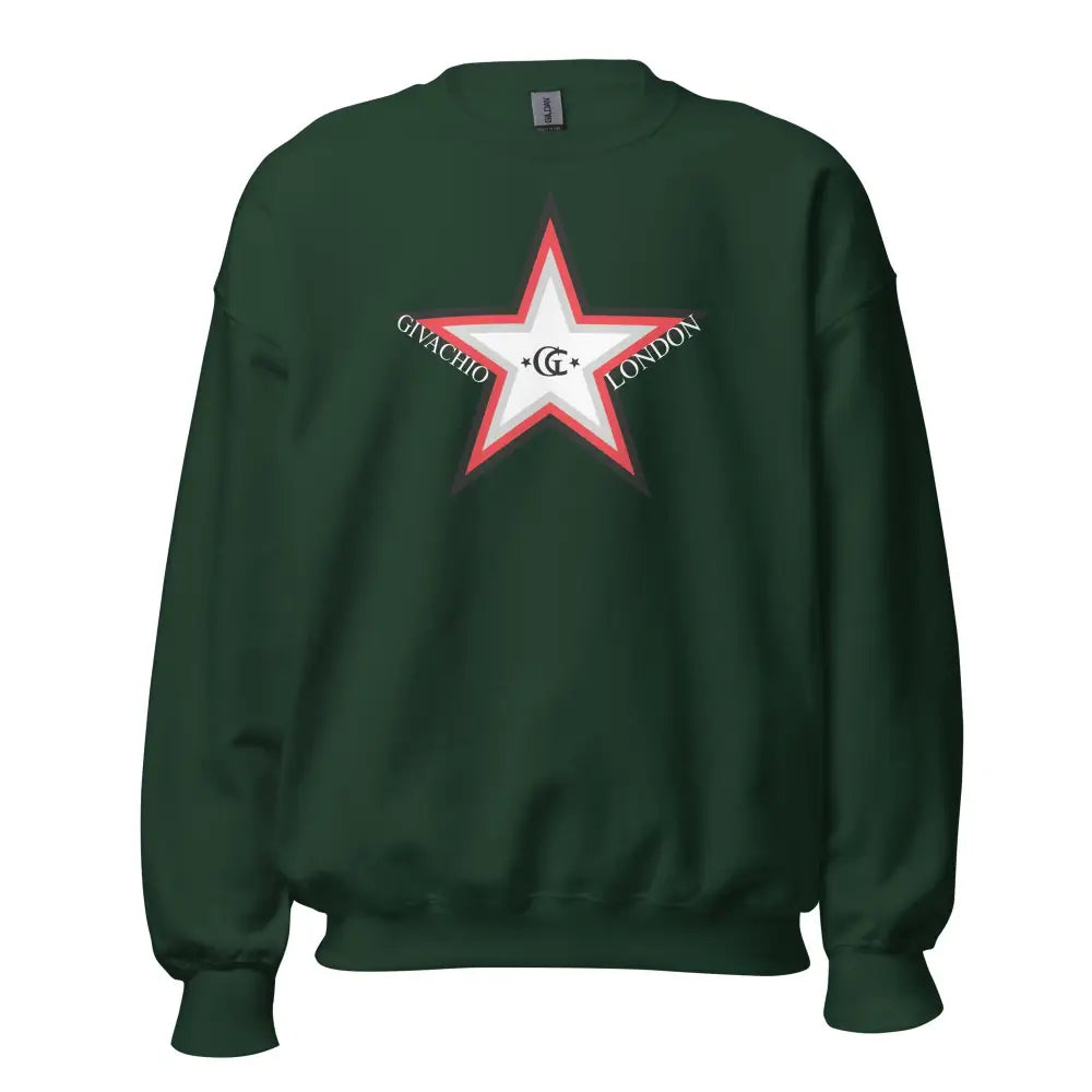 GL Star Up Sweatshirt - Forest Green / S