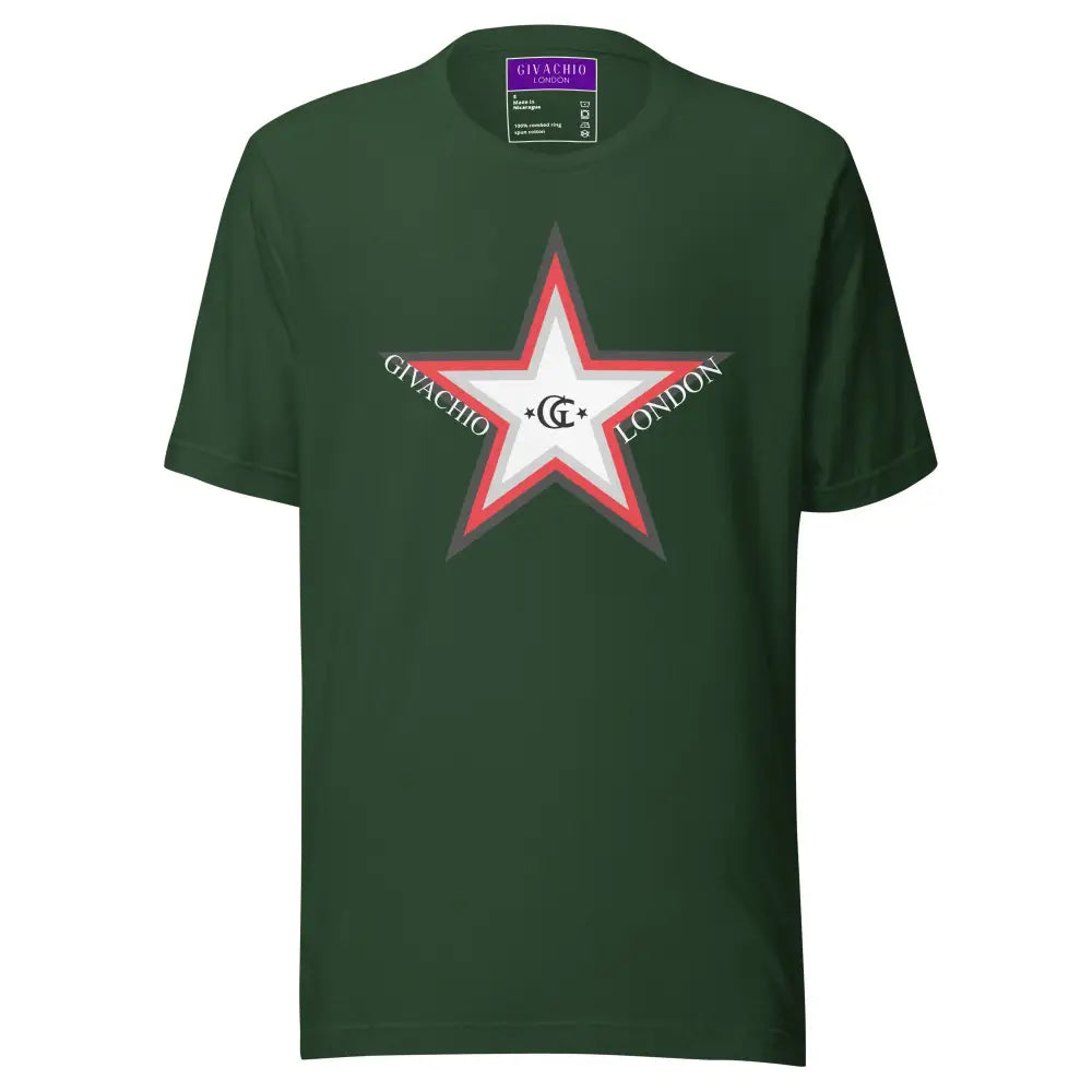 GL Star Up T-Shirt - Forest / S - T-Shirts