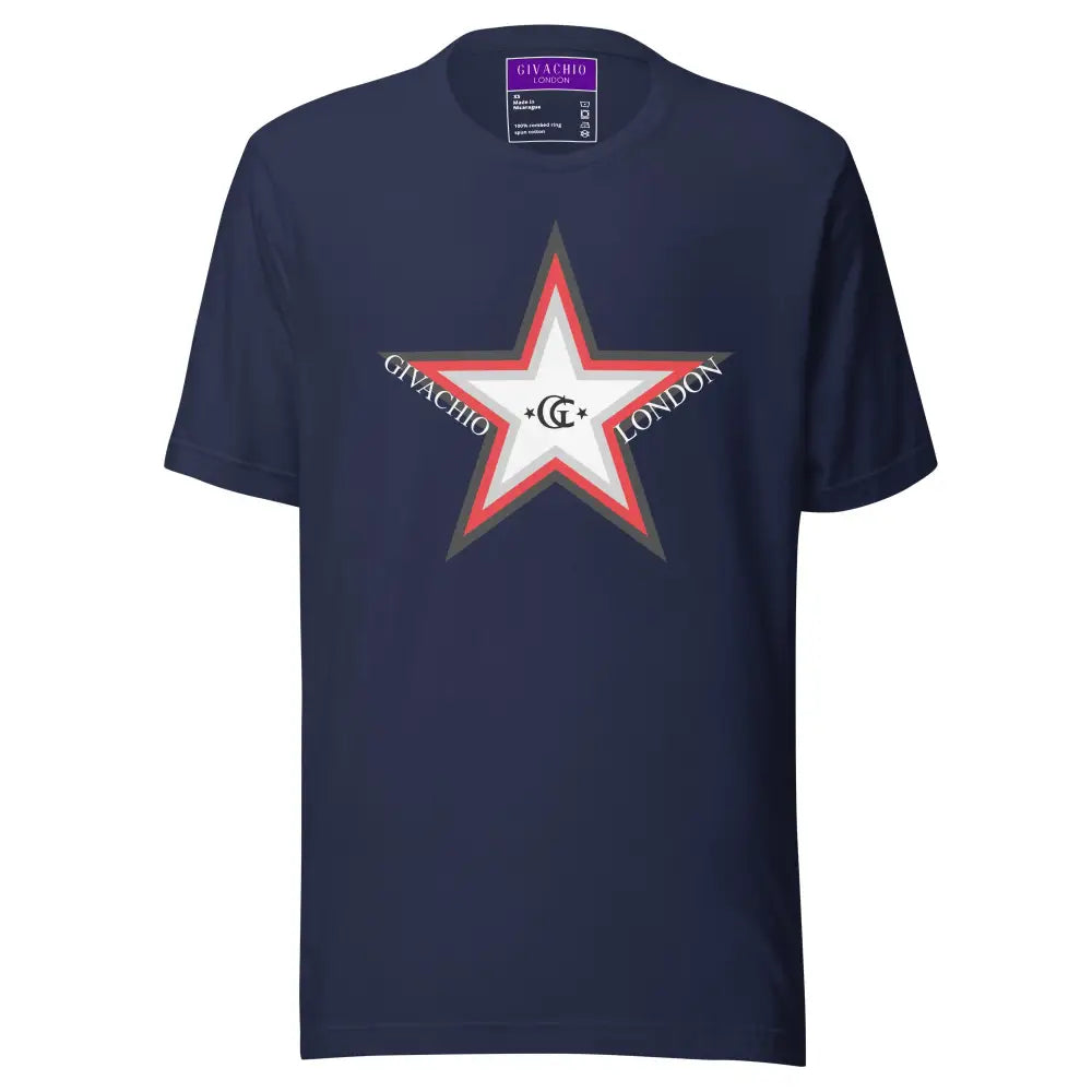 GL Star Up T-Shirt - Navy / XS - T-Shirts