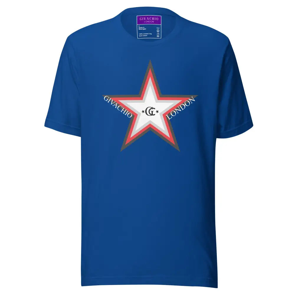 GL Star Up T-Shirt - True Royal / S - T-Shirts