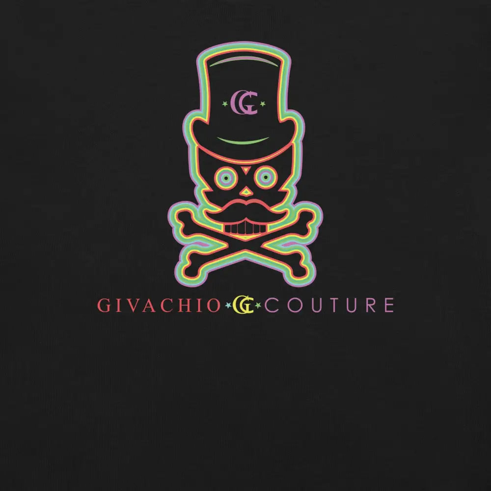 Green Aura Skull T-Shirt | Givachio | Designer T-Shirts | Clothing | UK London Edinburgh Glasgow