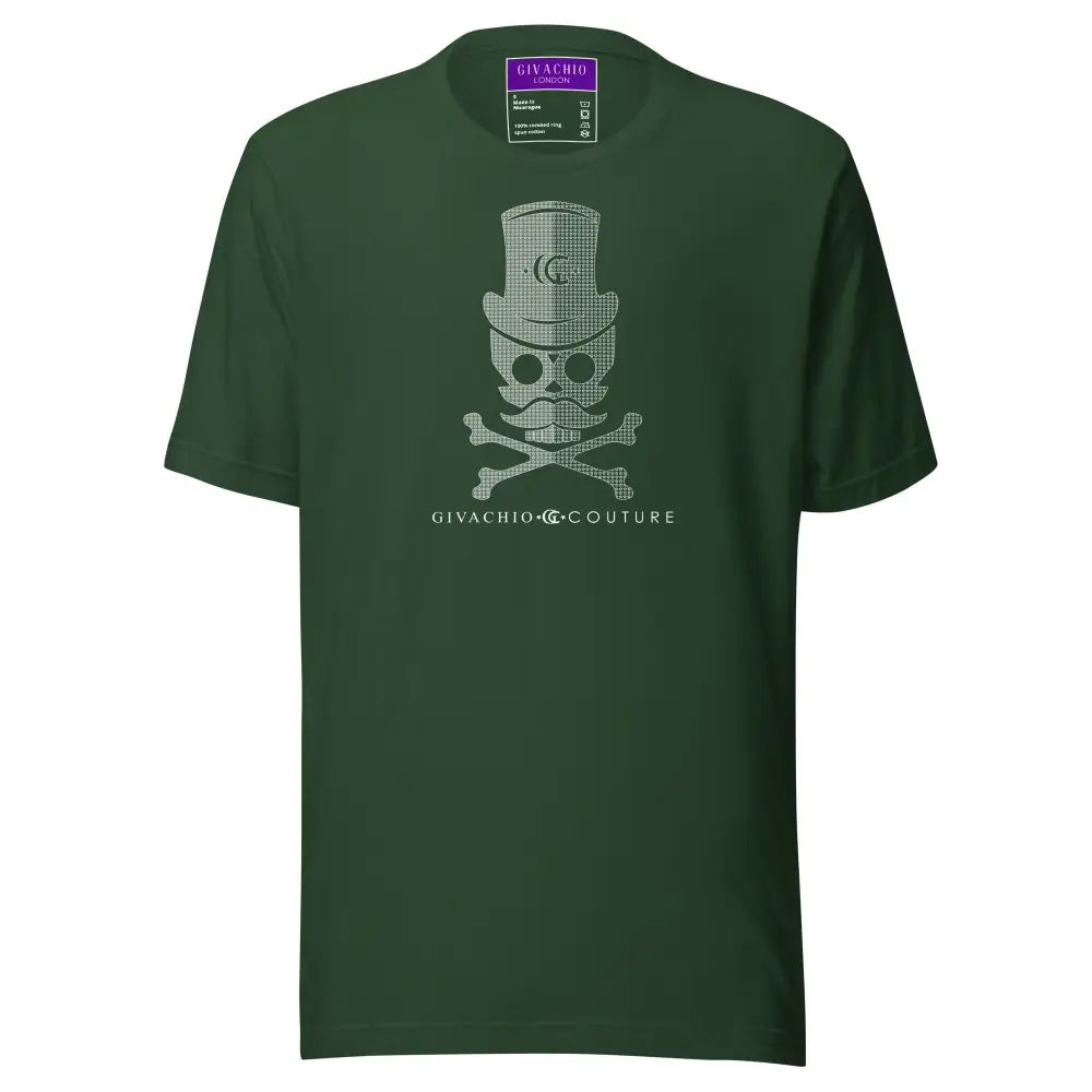 Heiron Skull T-Shirt - Forest / S - T-Shirts