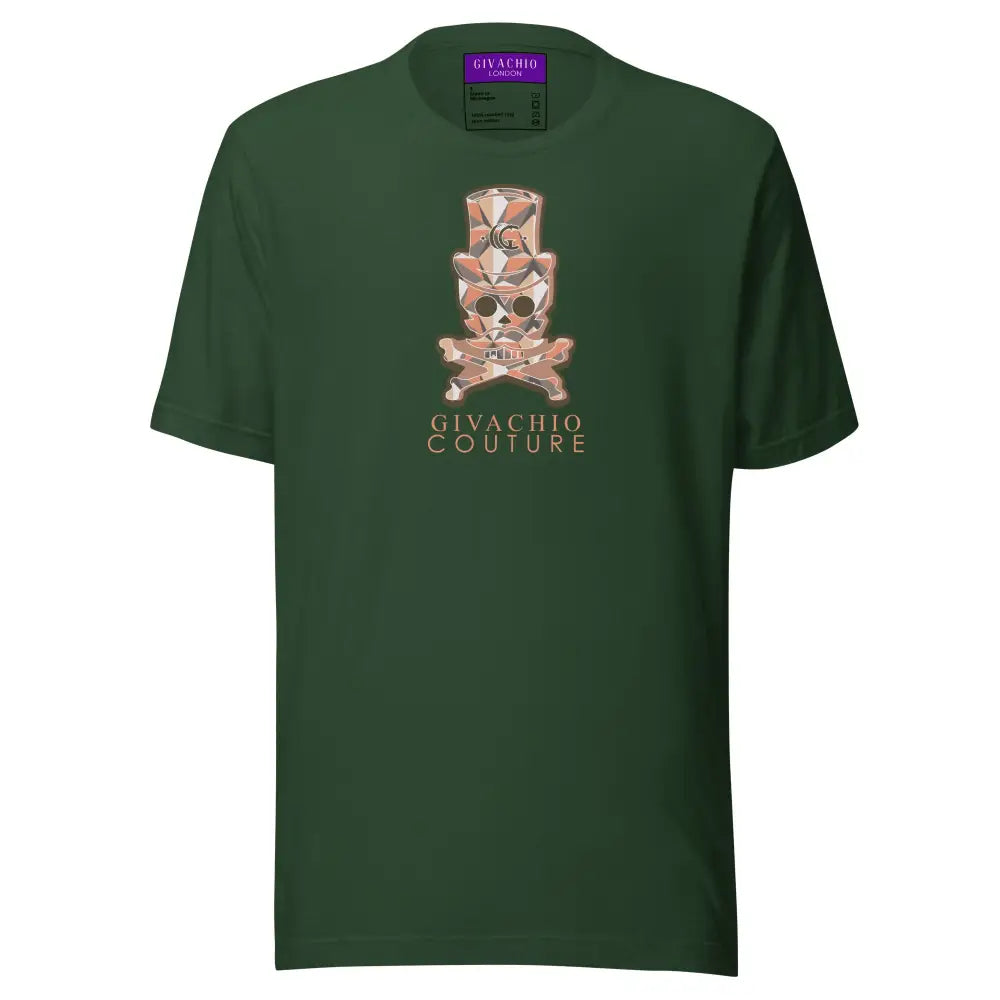 Ivor Skull T shirt - Forest / S - T-Shirts