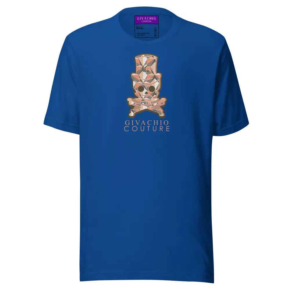 Ivor Skull T shirt - True Royal / S - T-Shirts