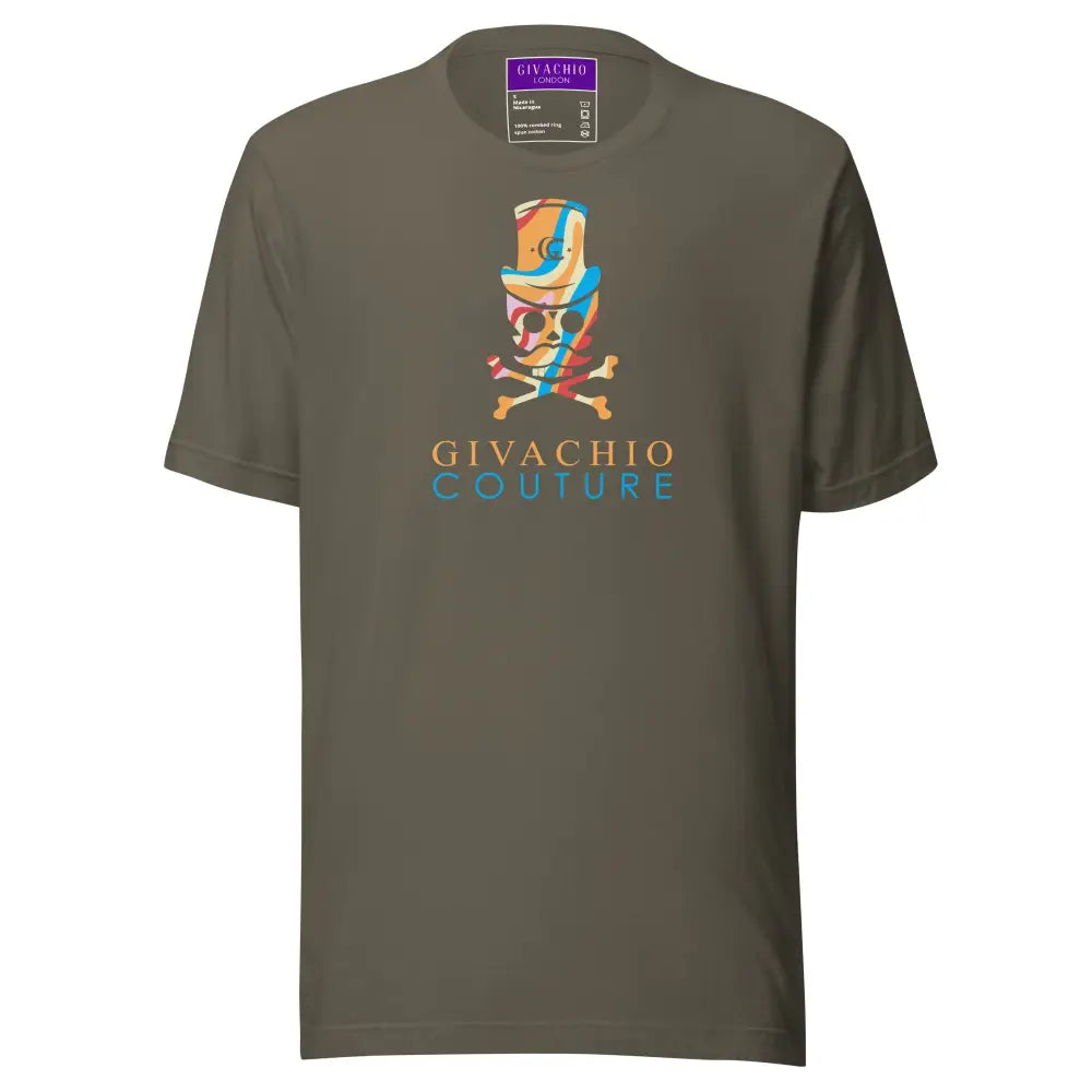 Mad Haze Skull T shirt - Army / S - T-Shirts