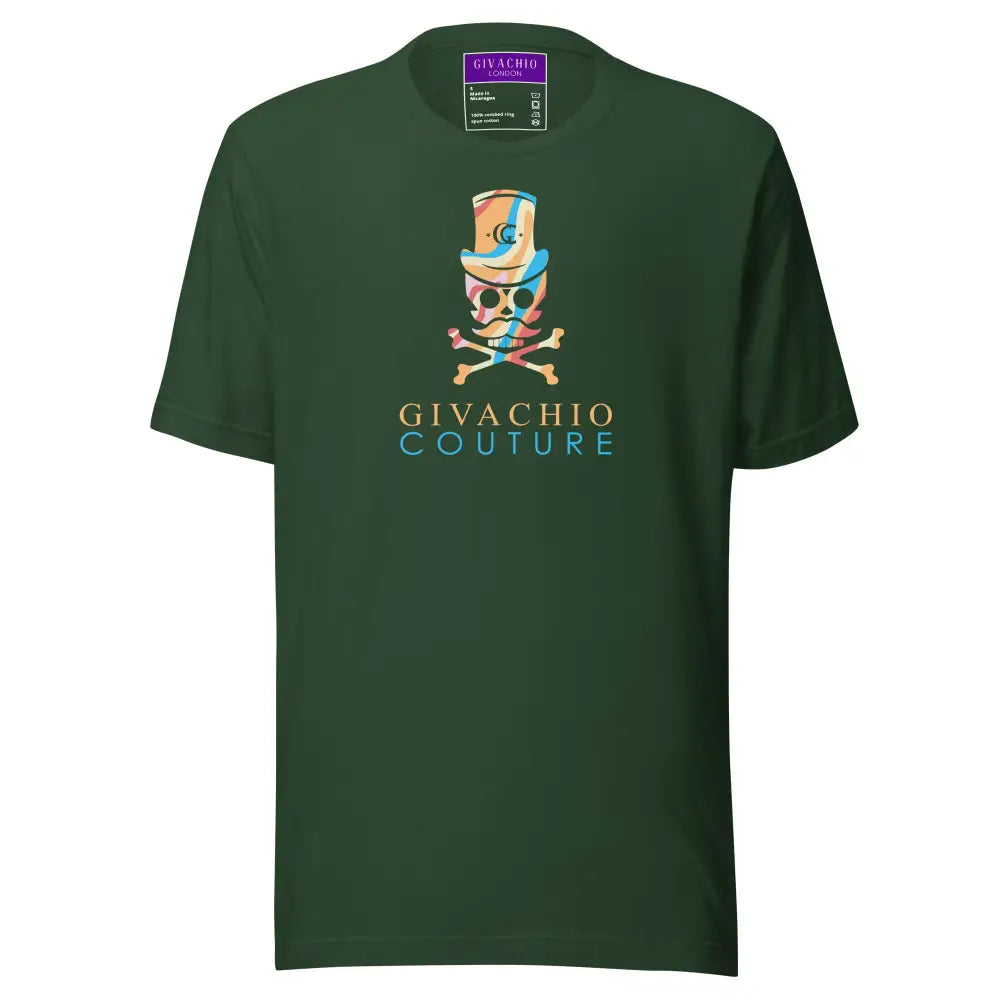 Mad Haze Skull T shirt - Forest / S - T-Shirts