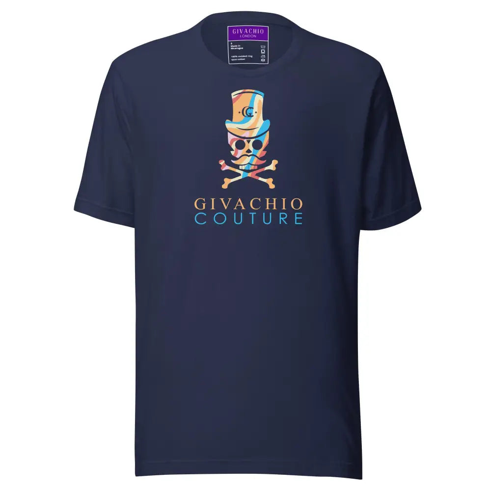 Mad Haze Skull T shirt - Navy / S - T-Shirts