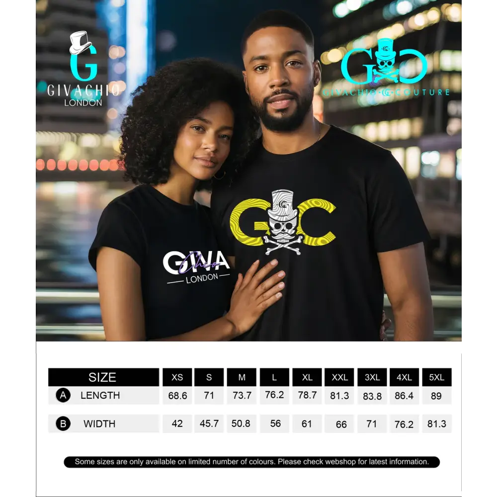 Nero T-Shirt | Givachio | Designer T-Shirts | Clothing | UK London Edinburgh Glasgow