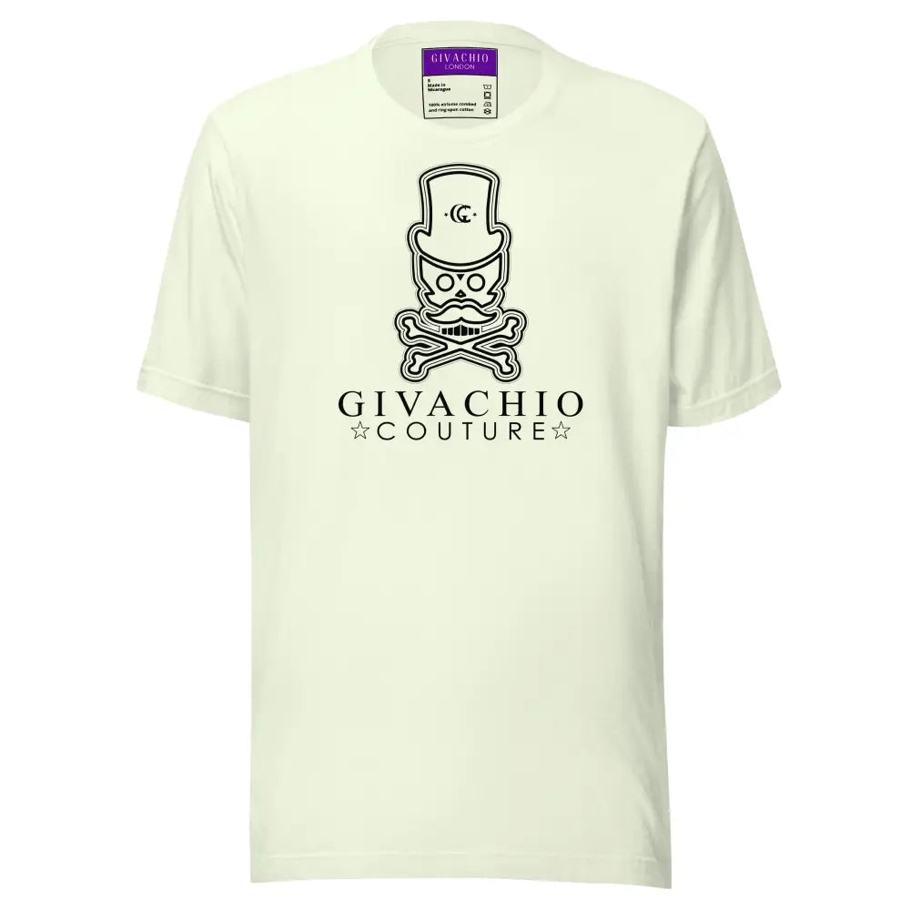 Noir Skull T-Shirt - Citron / S - T-Shirts