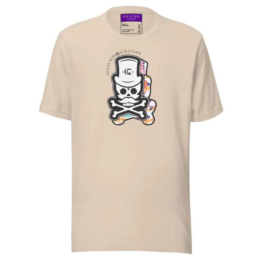Patch Up Skull T-Shirt | Givachio | Designer T-Shirts | Clothing | UK London Edinburgh Glasgow