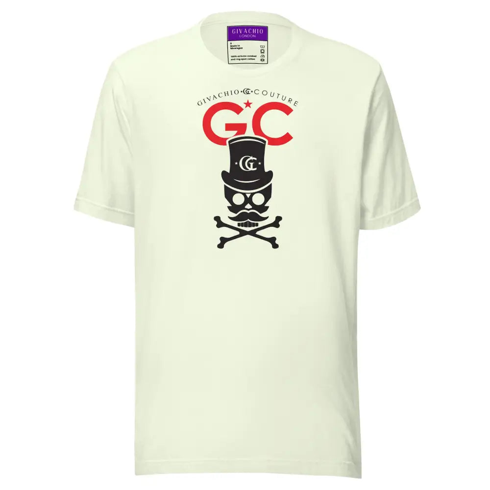 Royal Black Skull T-Shirt - Citron / S - T-Shirts