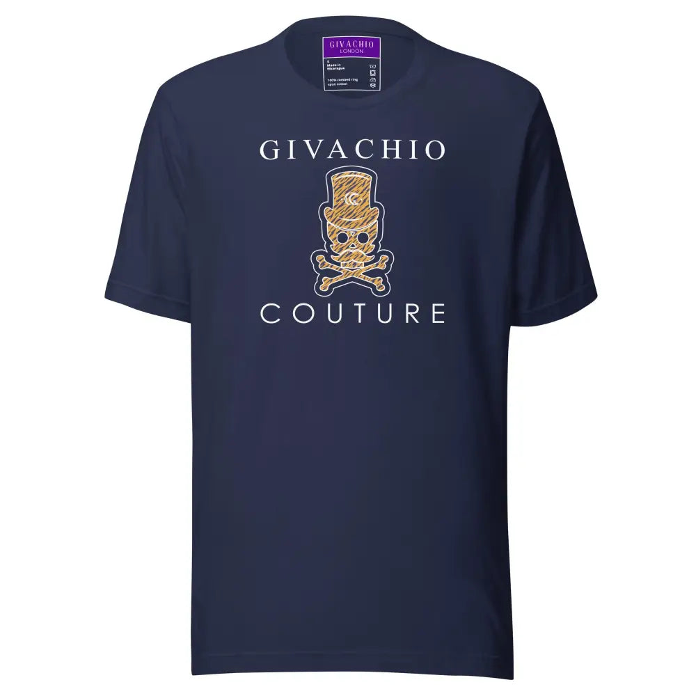 Silvo Skull T-Shirt - Navy / S - T-Shirts