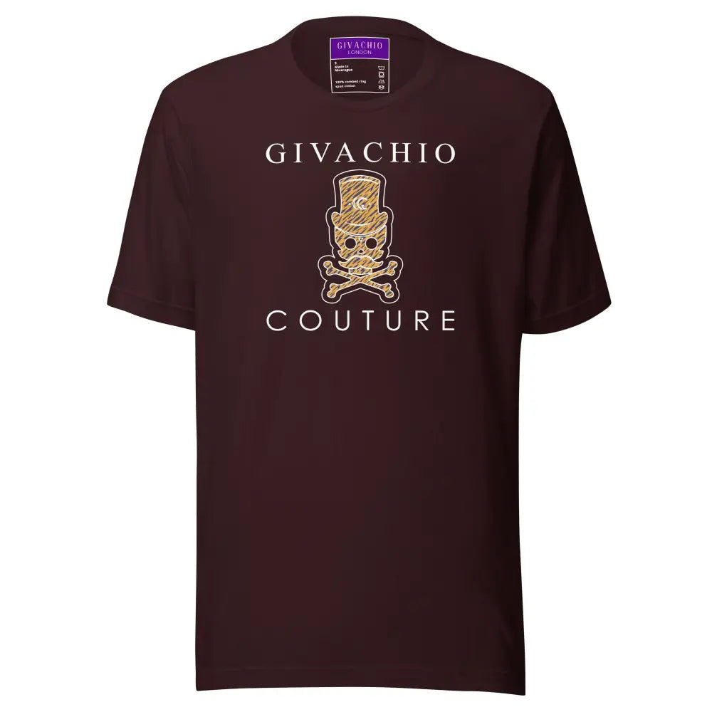 Silvo Skull T-Shirt - Oxblood Black / S - T-Shirts