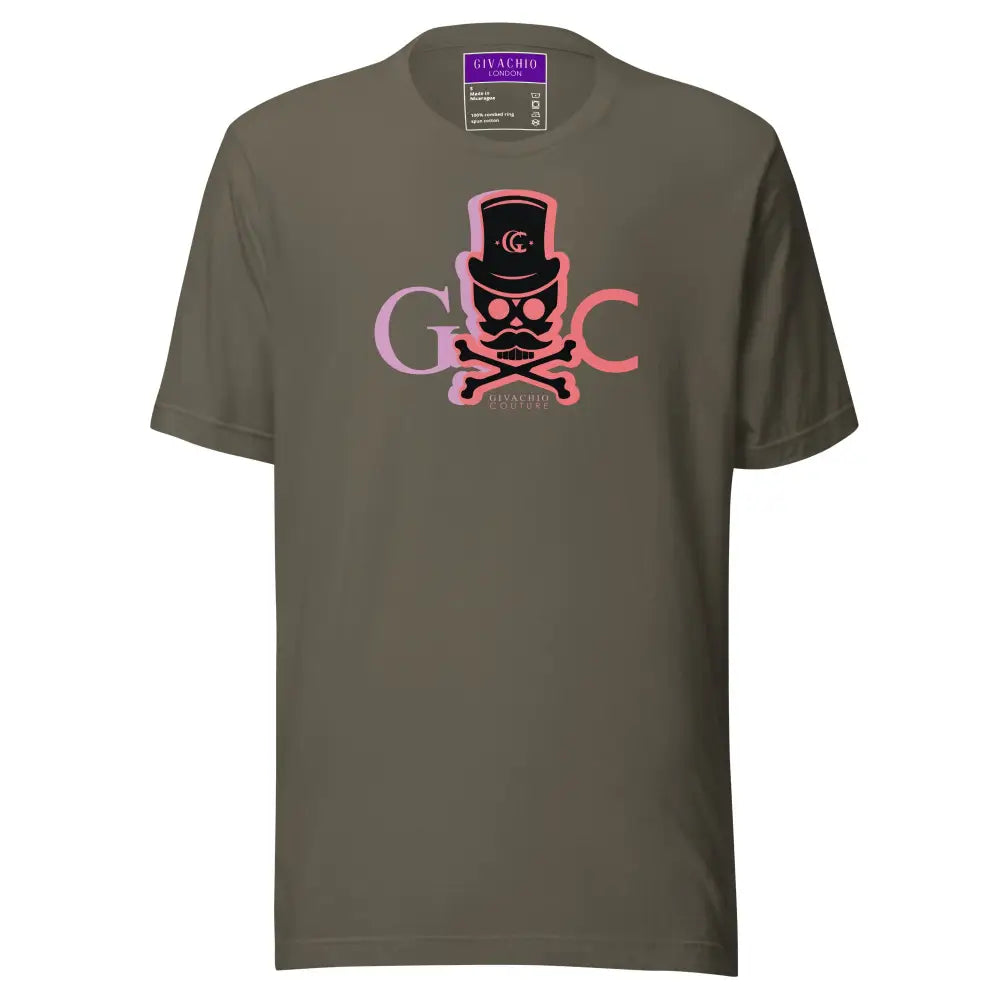 Skull faded T-Shirt - Army / S - T-Shirts