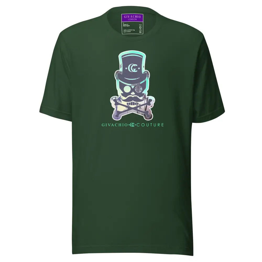Skyure Skull T-Shirt - Forest / S - T-Shirts