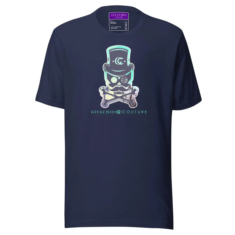 Skyure Skull T-Shirt - Navy / S - T-Shirts