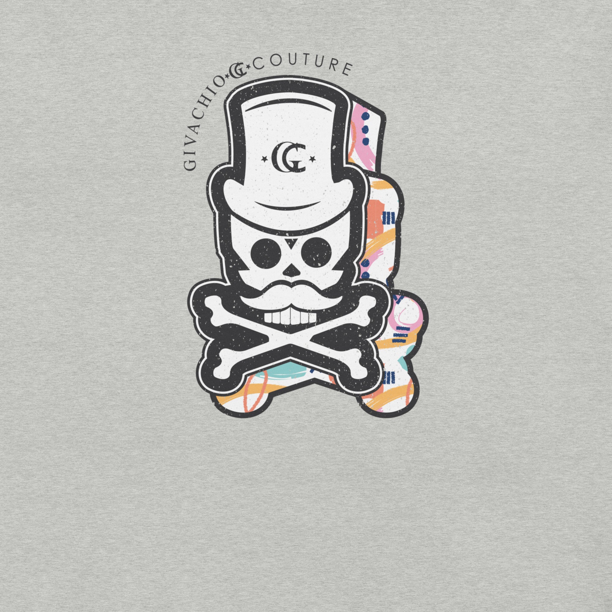 Patch Up Skull T-Shirt | Givachio | Designer T-Shirts | Clothing | UK London Edinburgh Glasgow