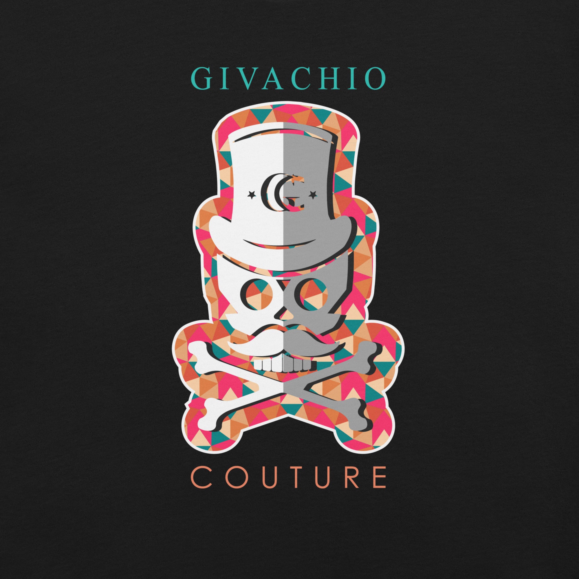 Givachio Black | Elegant Mens & Womens Designer | Nyxblack T-Shirt | UK London Edinburgh Glasgow