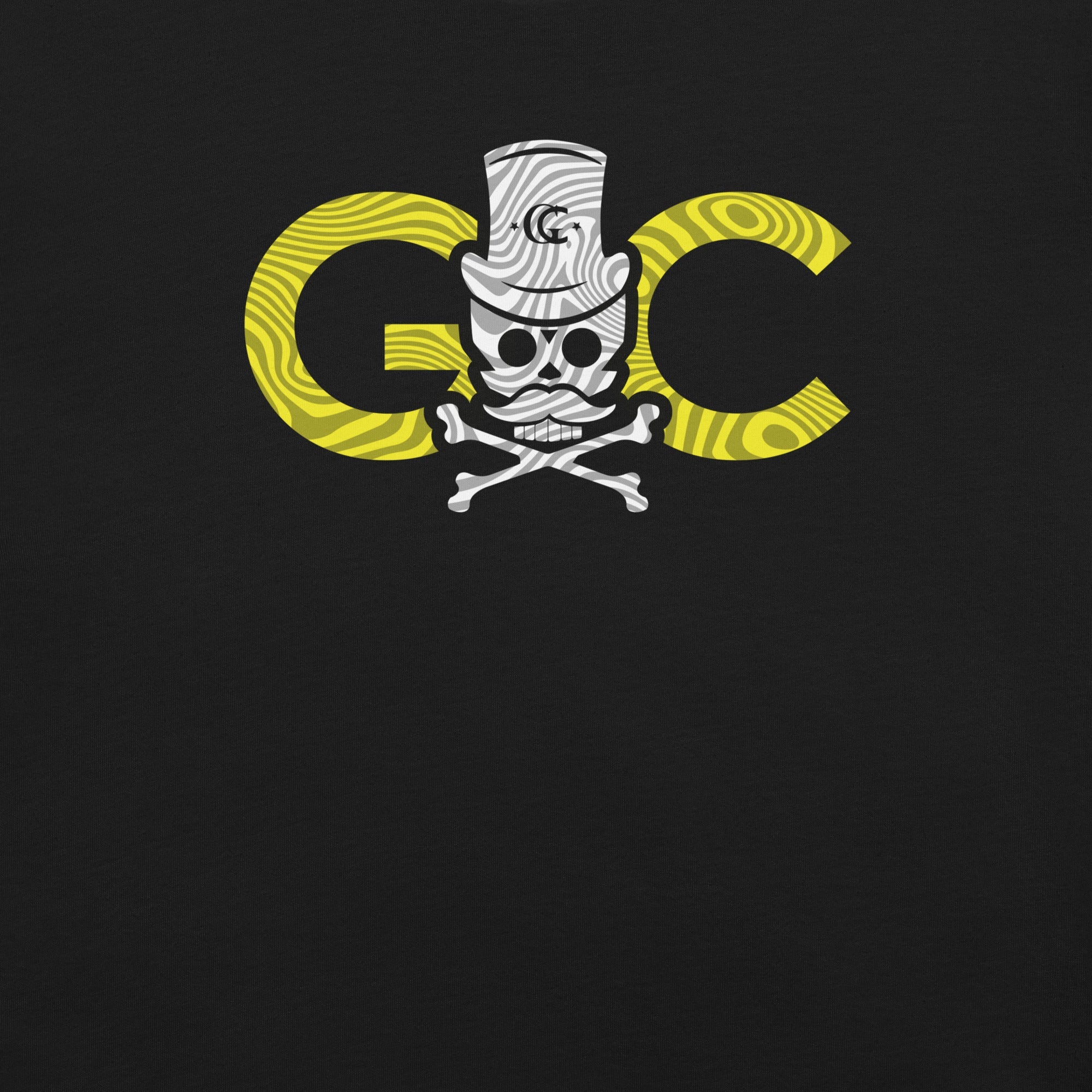 Black GC Skull Treasure T-Shirt | Givachio | Designer T-Shirts | Clothing | UK London Edinburgh Glasgow