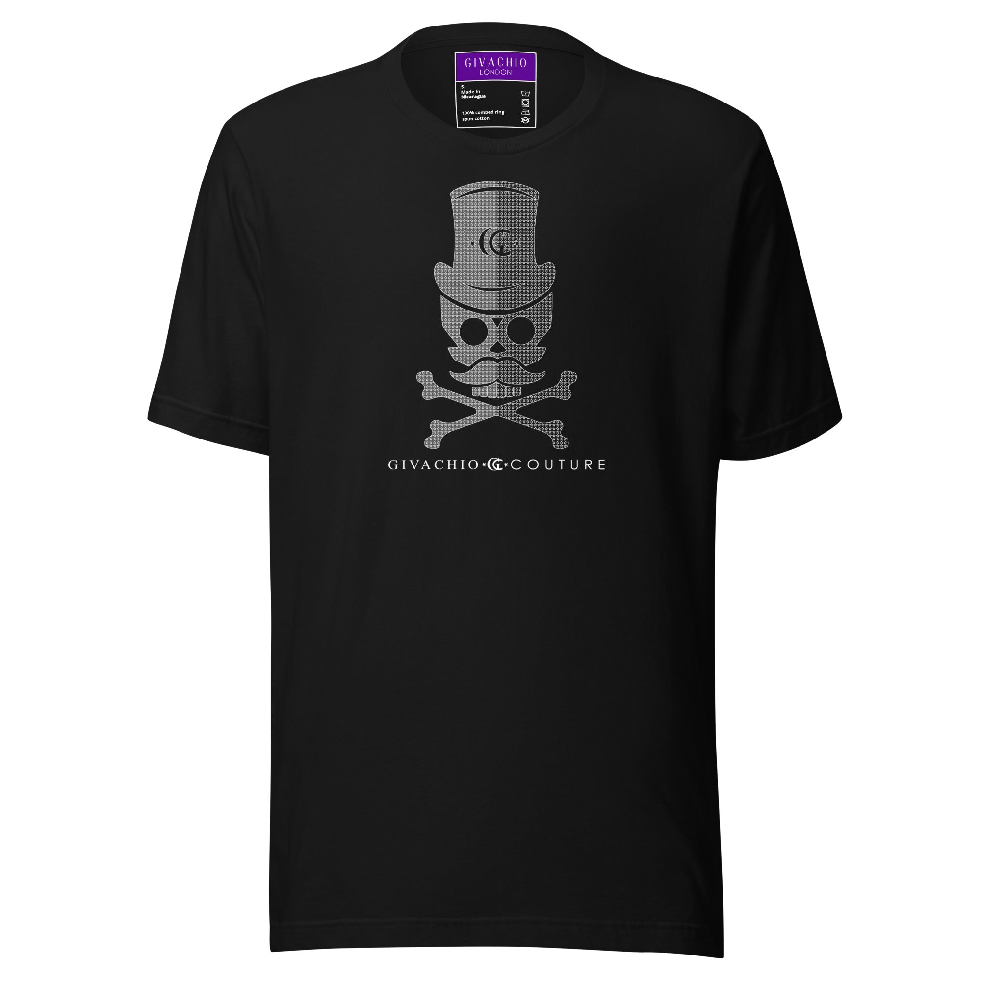 Heiron Skull T-Shirt | Givachio | Designer T-Shirts | Clothing | UK London Edinburgh Glasgow