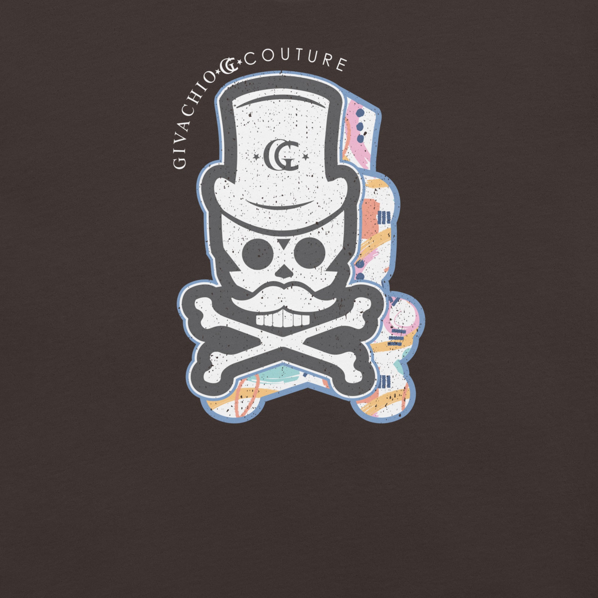 Patch Up Skull T-Shirt | Givachio | Designer T-Shirts | Clothing | UK London Edinburgh Glasgow