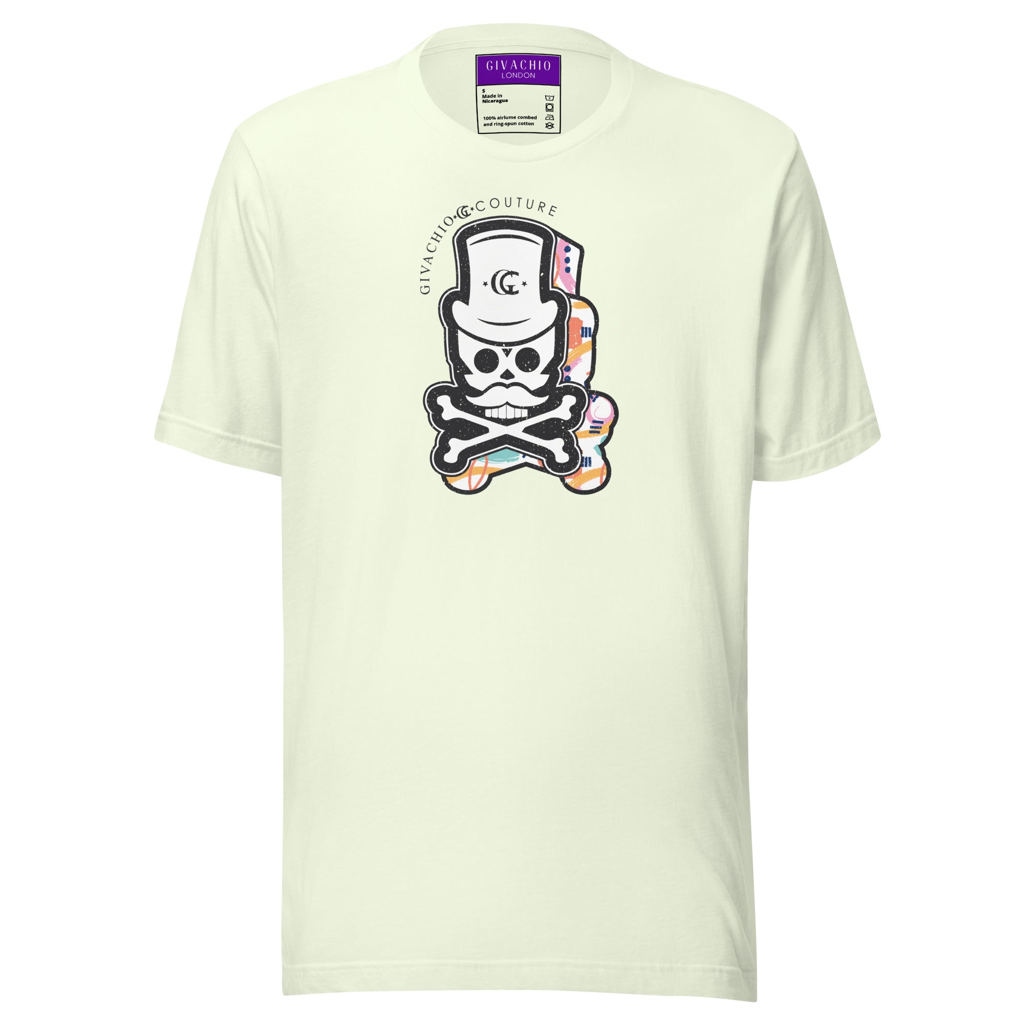 Patch Up Skull T-Shirt | Givachio | Designer T-Shirts | Clothing | UK London Edinburgh Glasgow