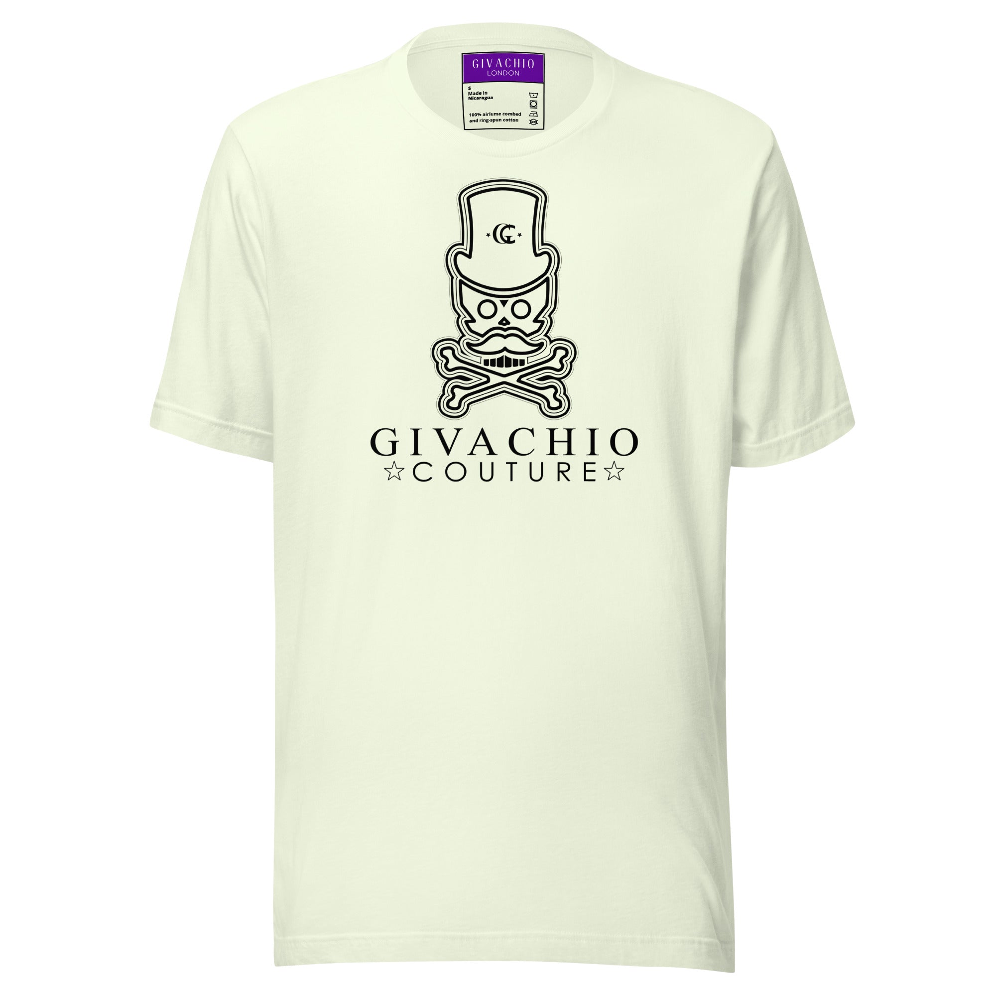 Noir Skull T-Shirt | Givachio | Designer T-Shirts | Clothing | UK London Edinburgh Glasgow