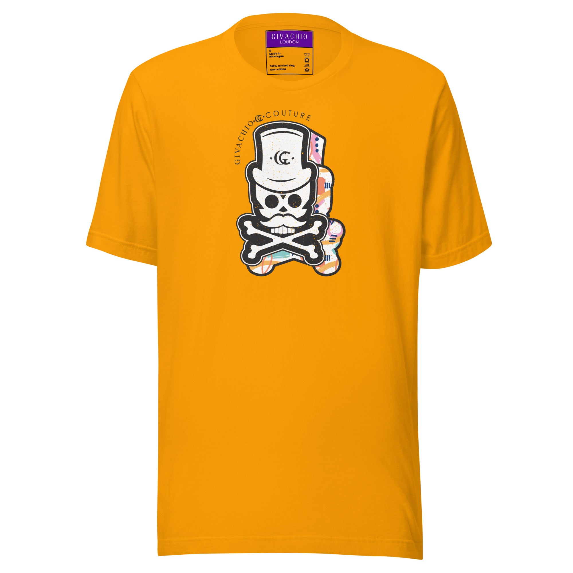 Patch Up Skull T-Shirt | Givachio | Designer T-Shirts | Clothing | UK London Edinburgh Glasgow