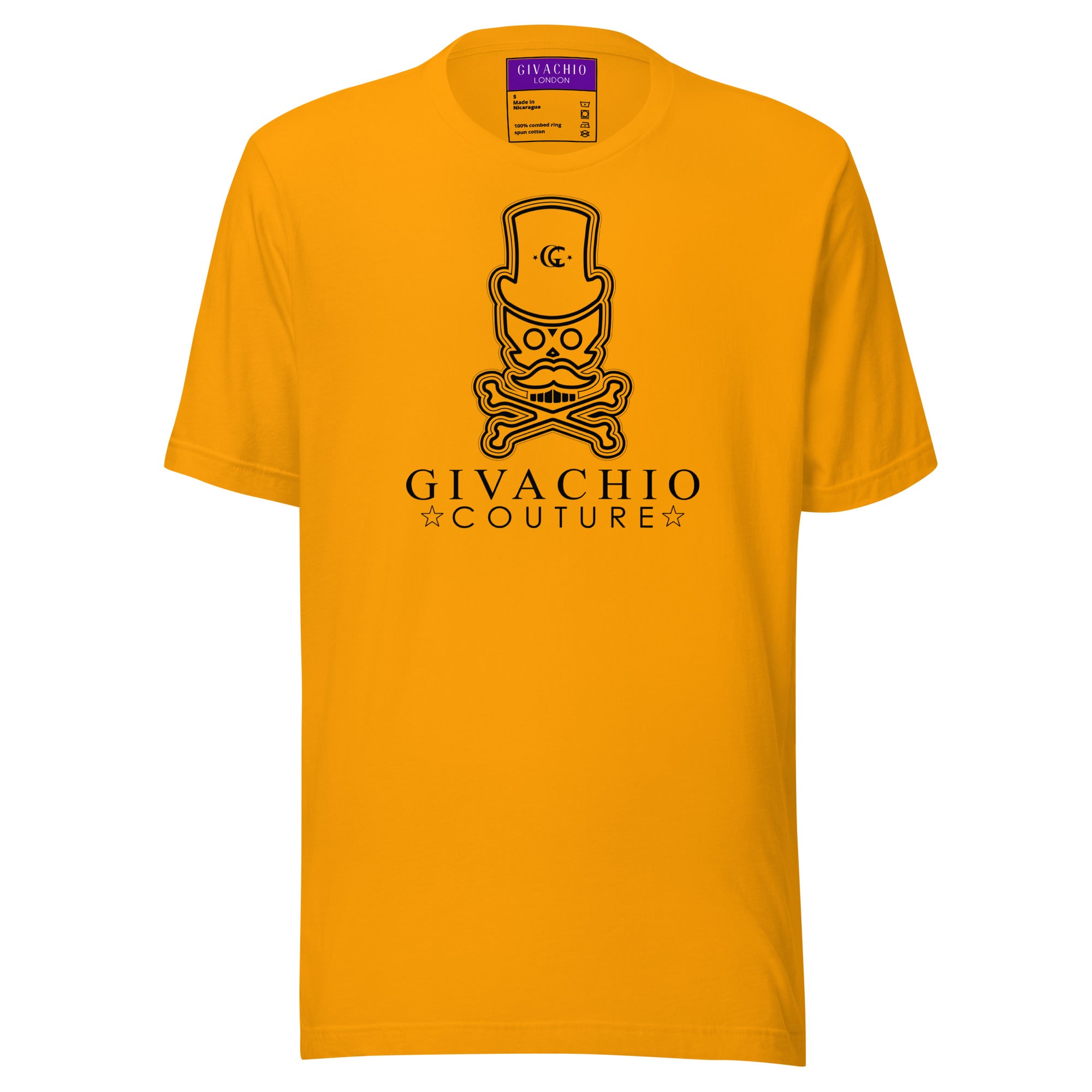 Noir Skull T-Shirt | Givachio | Designer T-Shirts | Clothing | UK London Edinburgh Glasgow