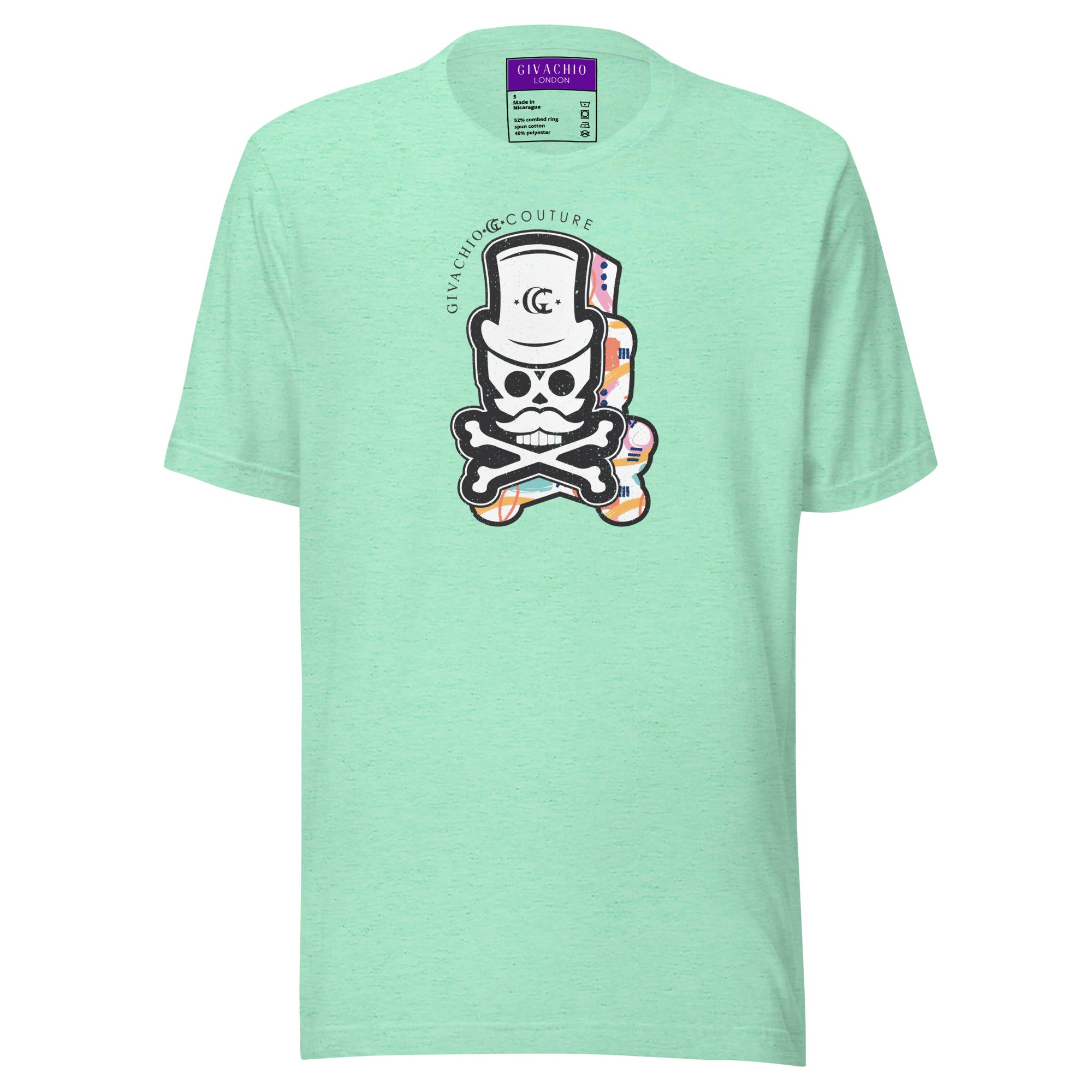 Patch Up Skull T-Shirt | Givachio | Designer T-Shirts | Clothing | UK London Edinburgh Glasgow