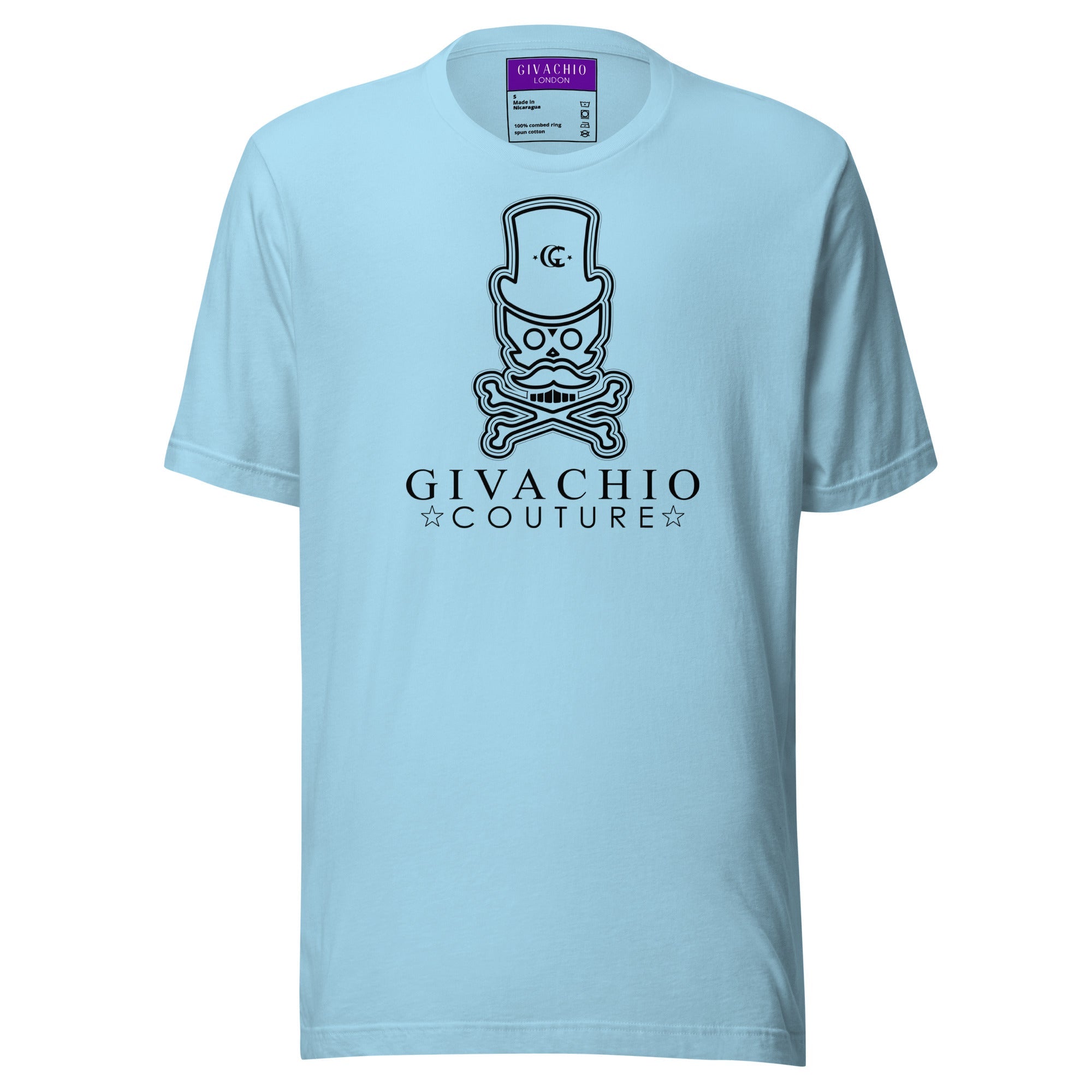 Noir Skull T-Shirt | Givachio | Designer T-Shirts | Clothing | UK London Edinburgh Glasgow