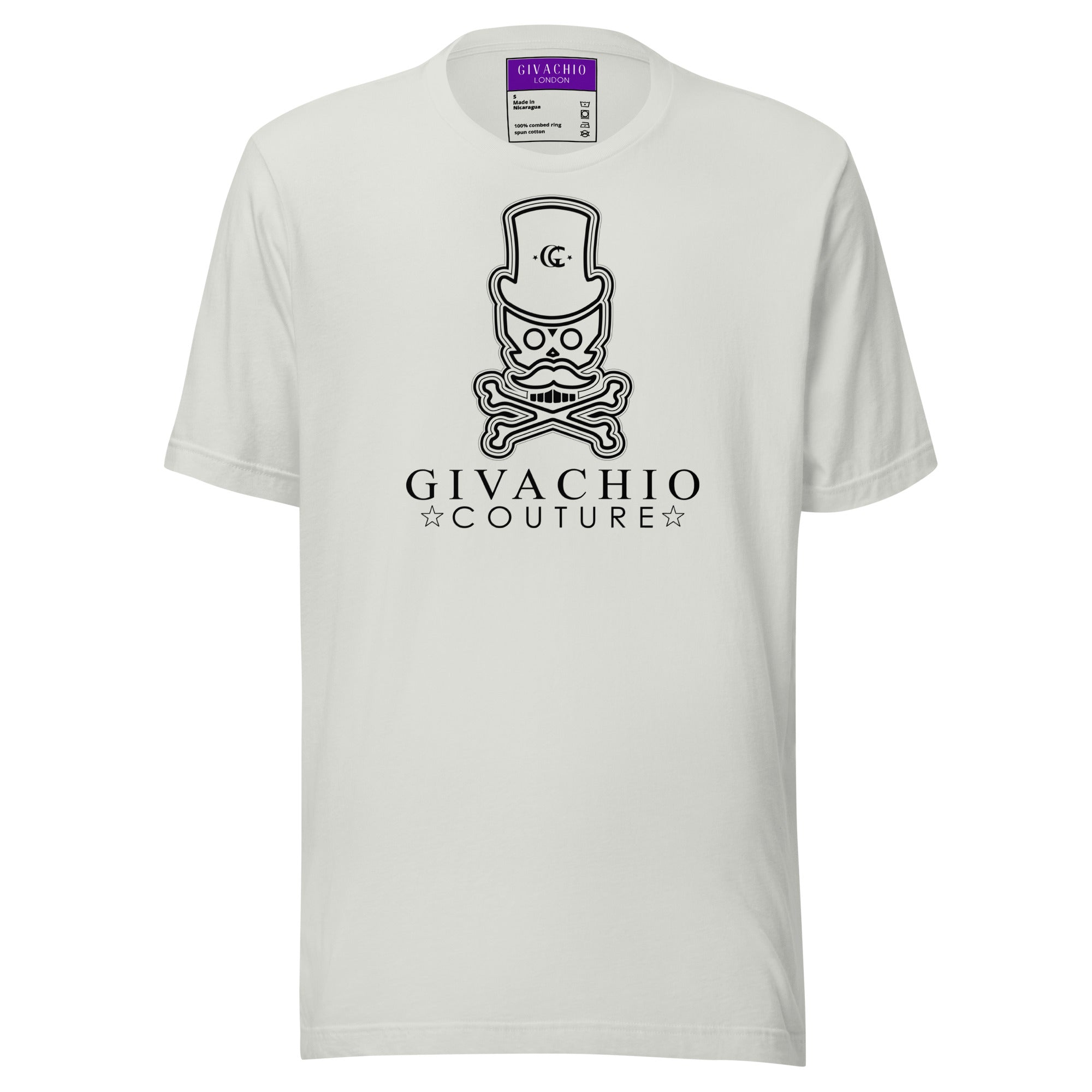 Noir Skull T-Shirt | Givachio | Designer T-Shirts | Clothing | UK London Edinburgh Glasgow