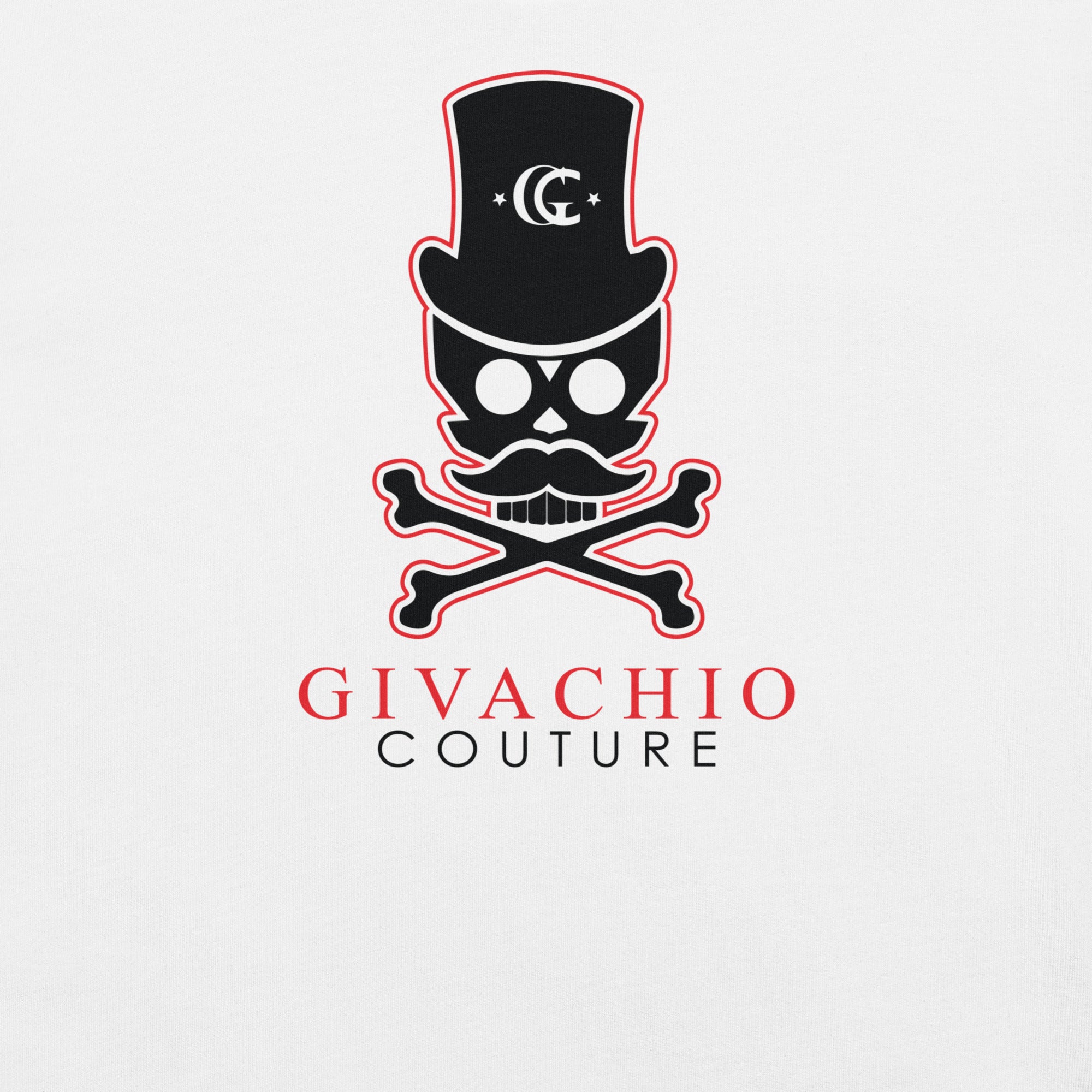 Deep Black Skull T-Shirt | Givachio | Designer T-Shirts | Clothing | UK London Edinburgh Glasgow