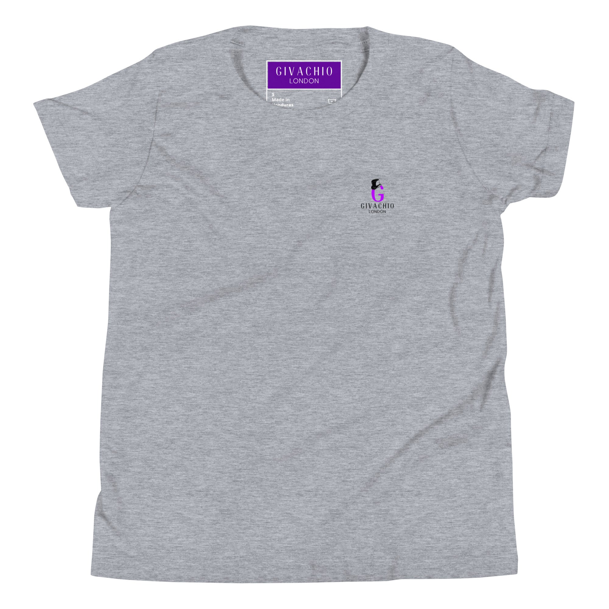 G Swish Hat Purple Youth T-Shirt | Givachio | Designer T-Shirts | Clothing | UK London Edinburgh Glasgow