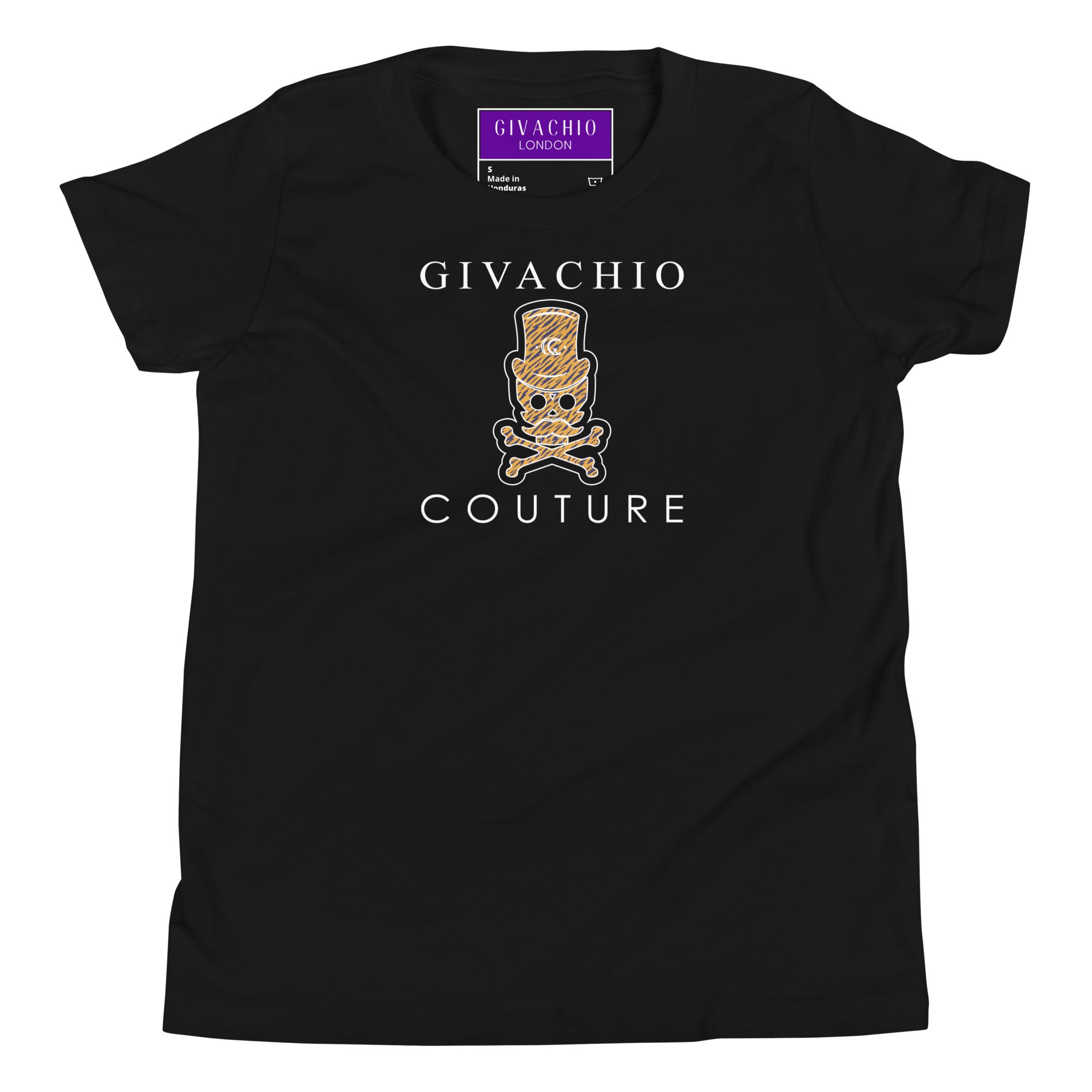 Silvo Skull Youth T-Shirt | Givachio | Designer T-Shirts | Clothing | UK London Edinburgh Glasgow