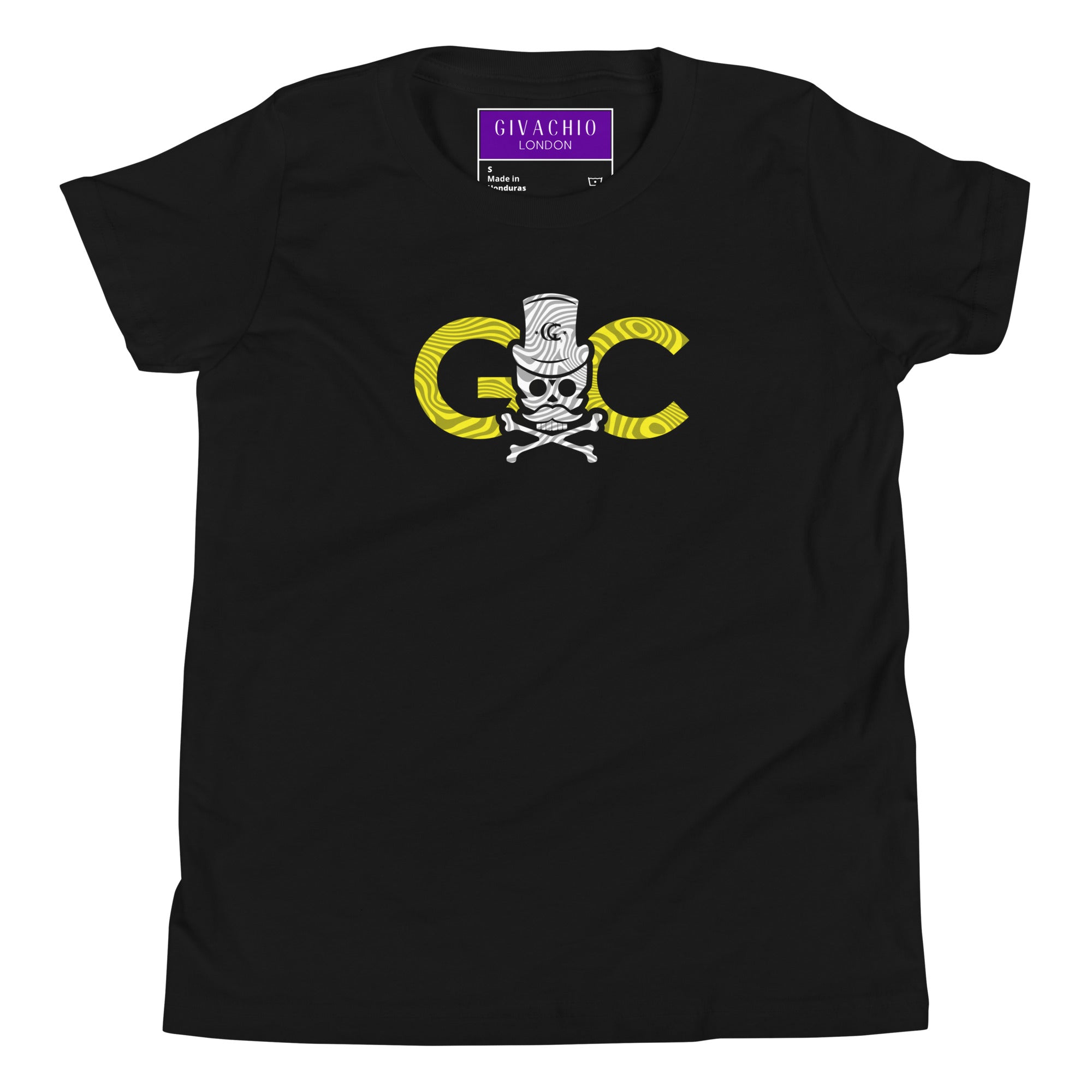 Skull Treasure Youth T-Shirt | Givachio | Designer T-Shirts | Clothing | UK London Edinburgh Glasgow