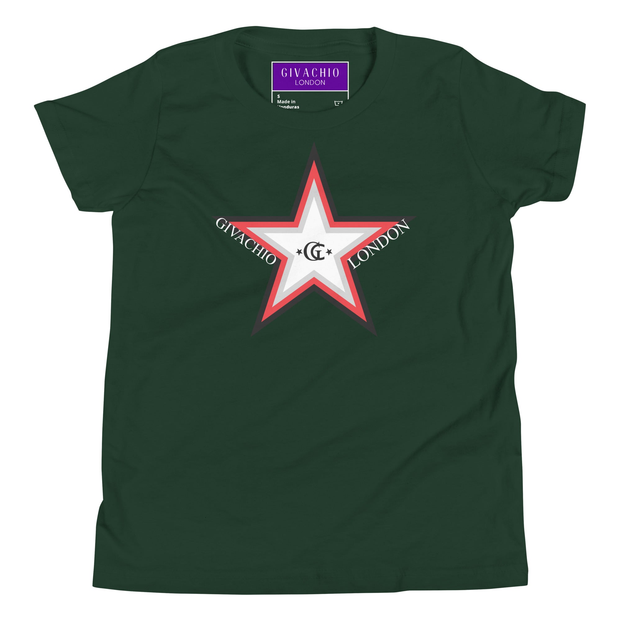 GL Star Up Youth T-Shirt | Givachio | Designer T-Shirts | Clothing | UK London Edinburgh Glasgow