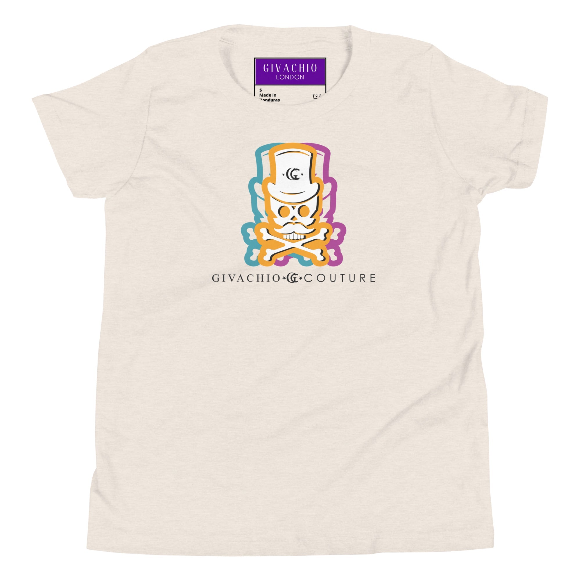 Facit Skull Youth T-Shirt | Givachio | Designer T-Shirts | Clothing | UK London Edinburgh Glasgow
