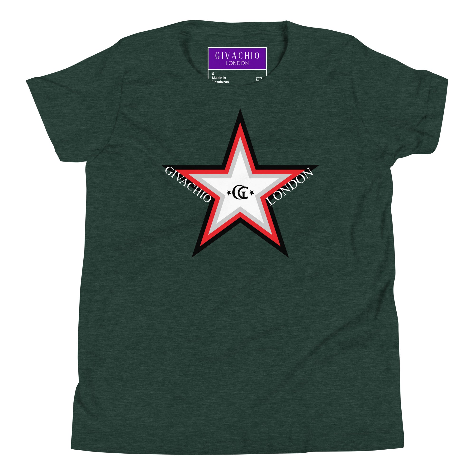 GL Star Up Youth T-Shirt | Givachio | Designer T-Shirts | Clothing | UK London Edinburgh Glasgow